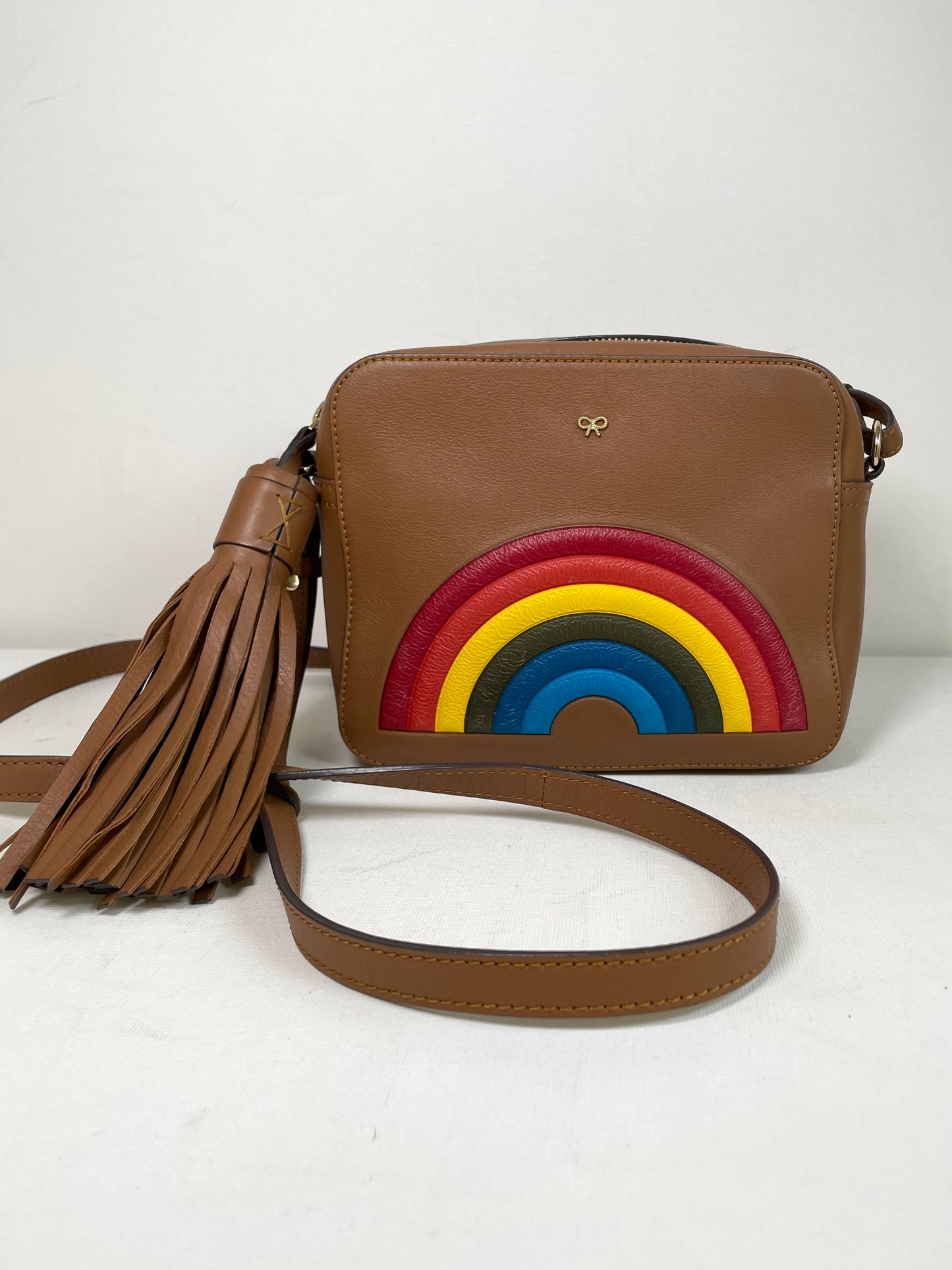 Preloved Anya Hindmarch Rainbow Crossbody Bag