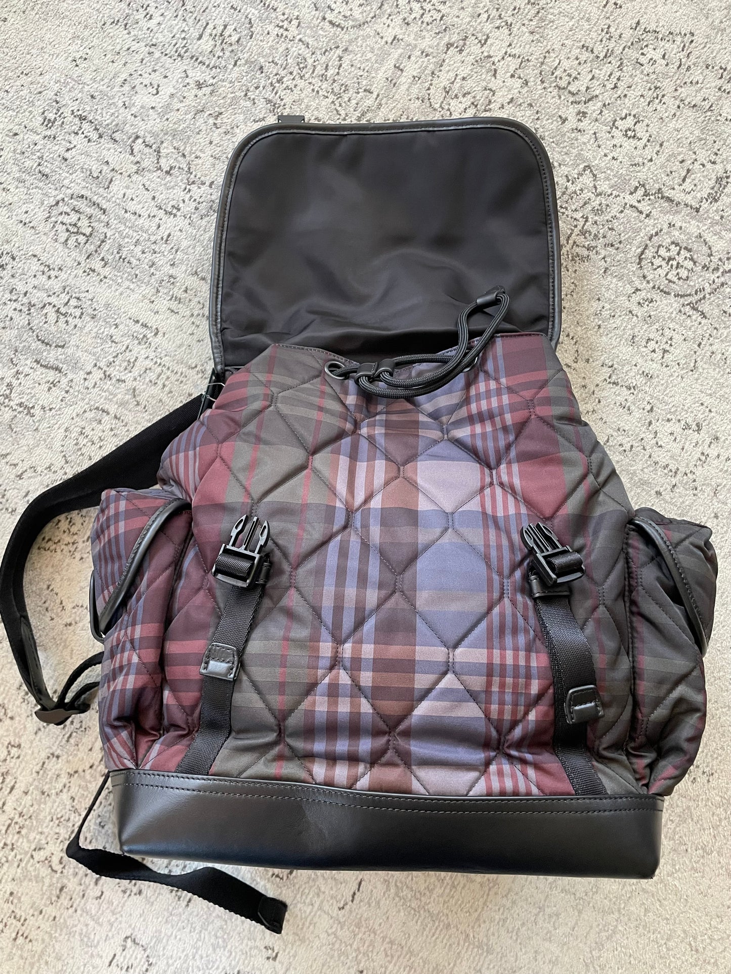 Preloved Mulberry Heritage Check Backpack