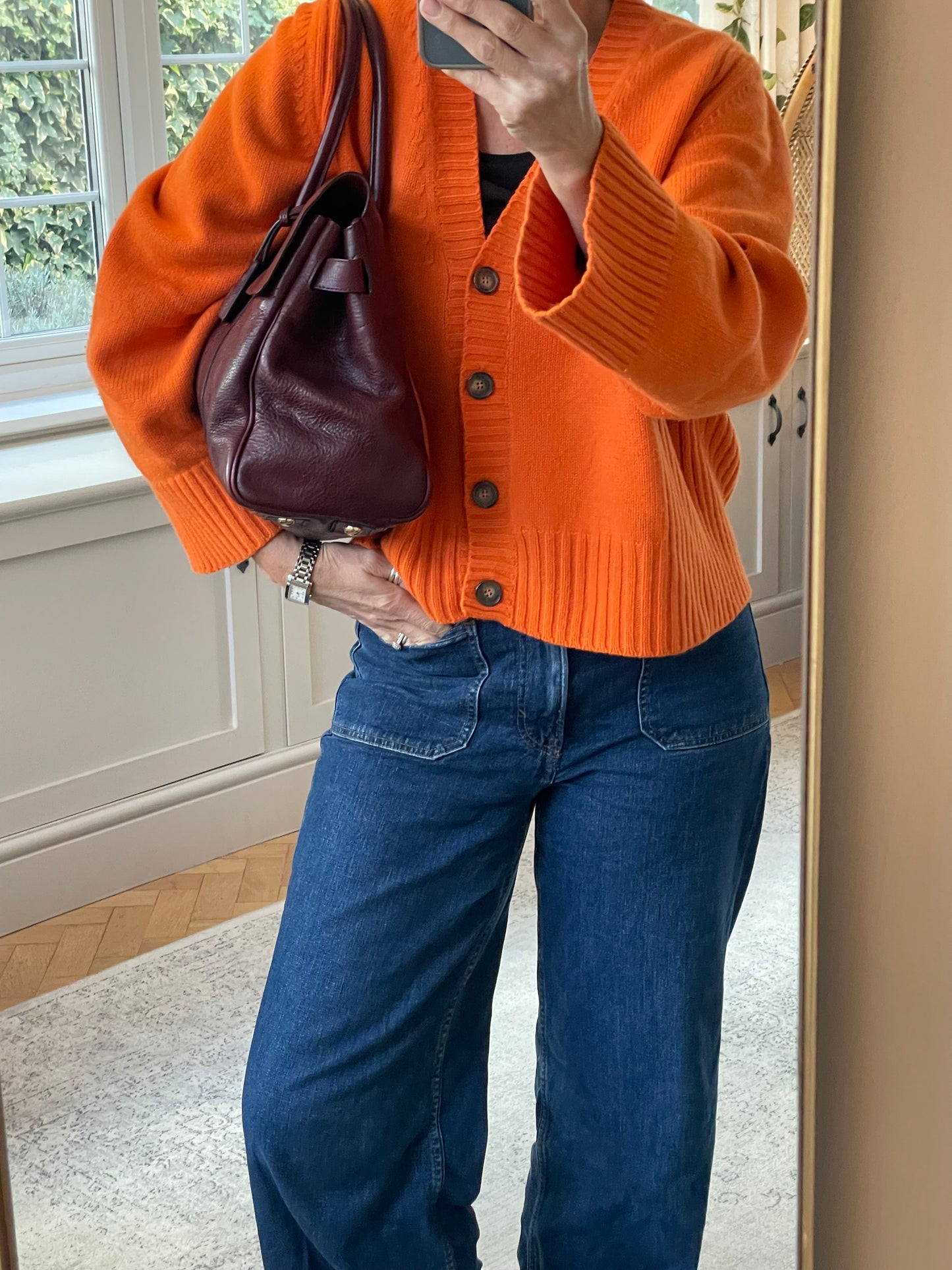 Preloved Mulberry Bayswater Tote Bag, Large