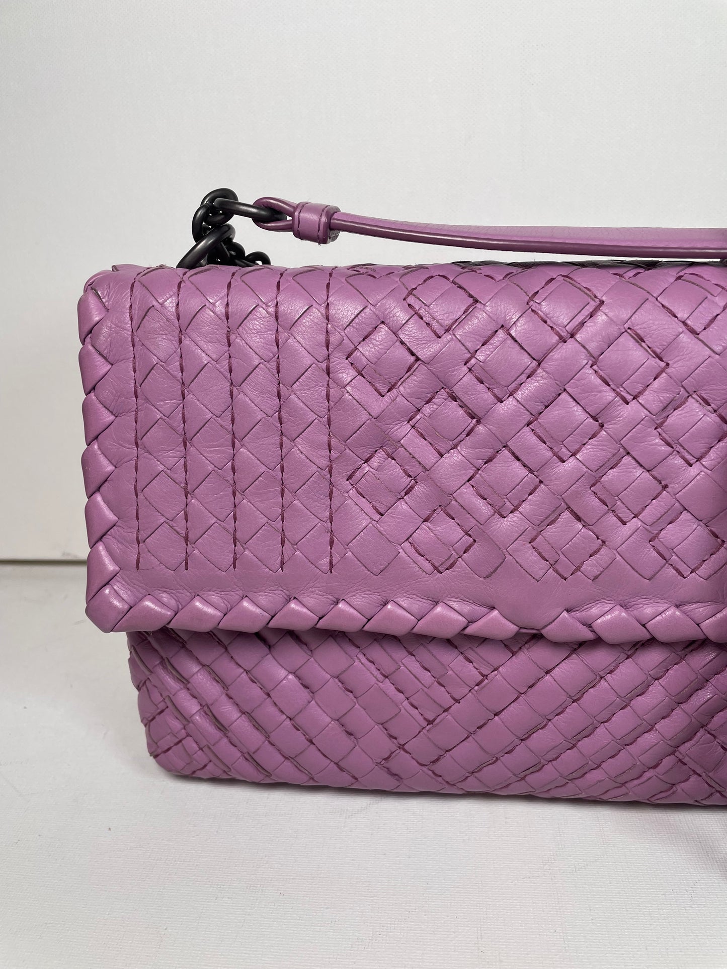 Preloved Bottega Veneta Boutis Intrecciato Olimpia Bag, Small