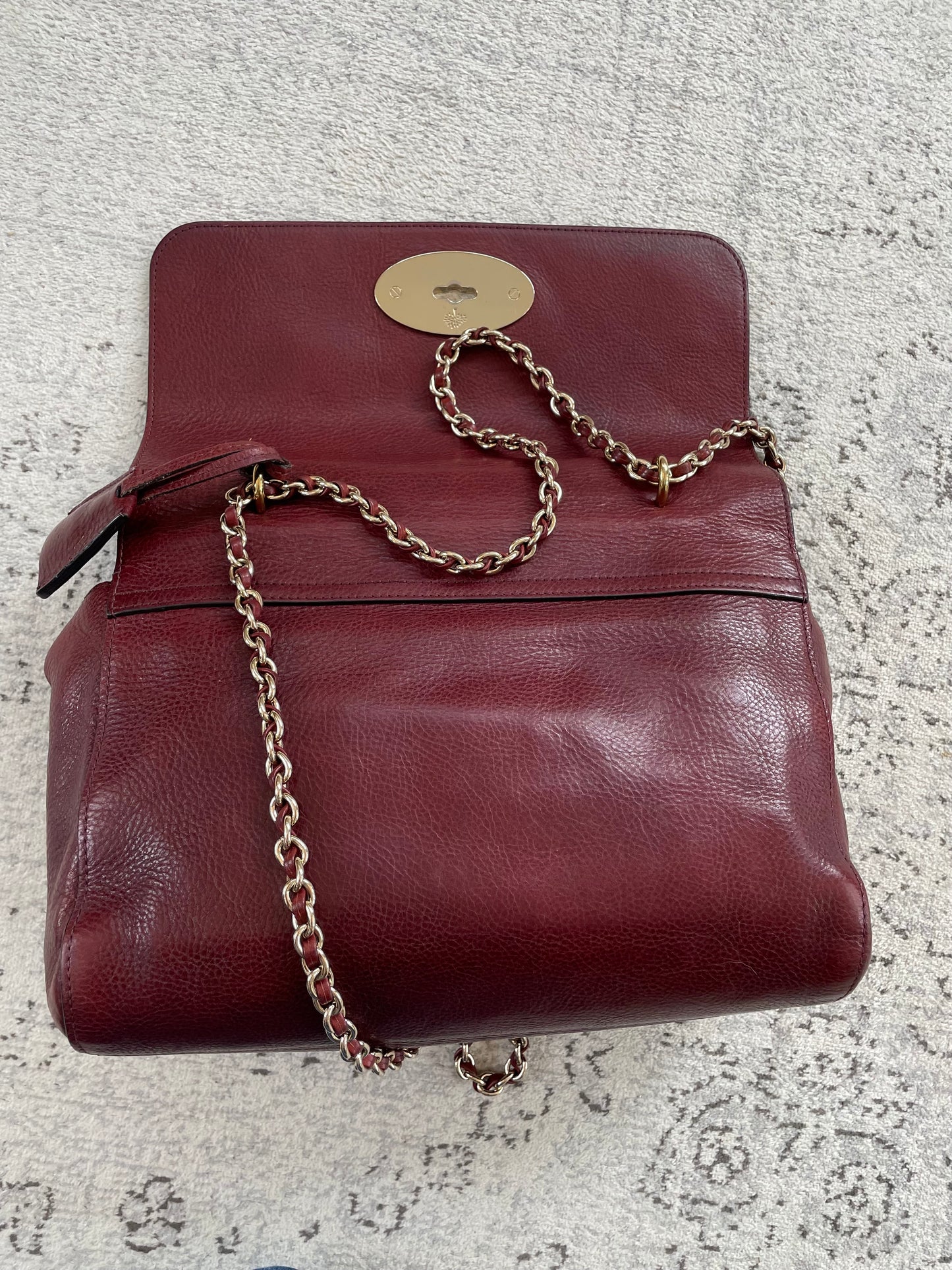 Preloved Mulberry Lily Shoulder Bag, Medium