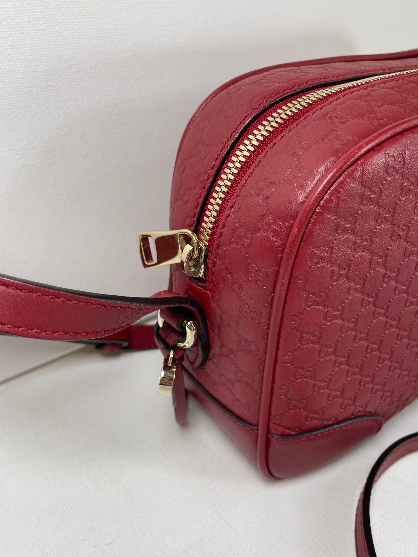 Preloved Gucci Microguccissima Bree Crossbody Bag