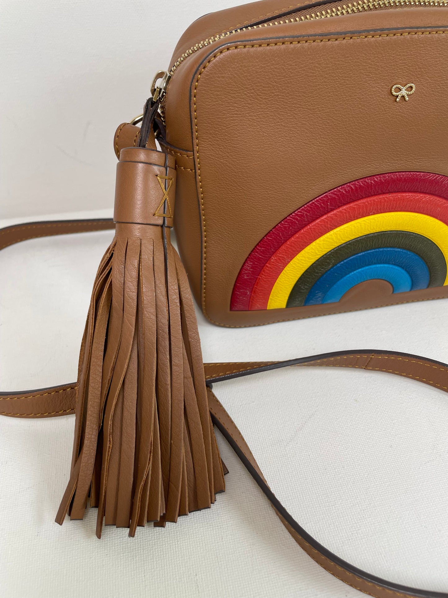 Preloved Anya Hindmarch Rainbow Crossbody Bag