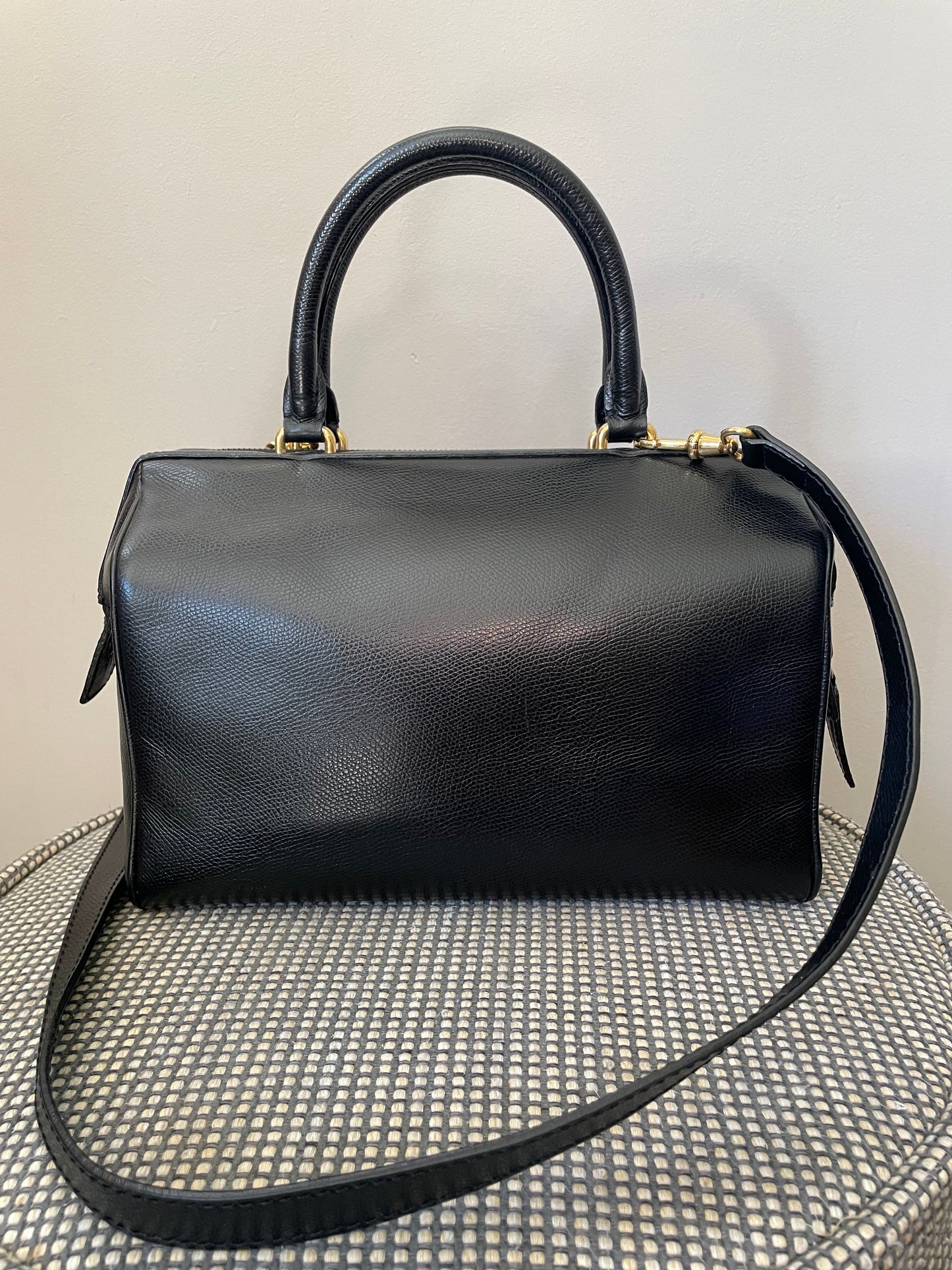 Preloved, Vintage Celine Boston Bag with Long Strap