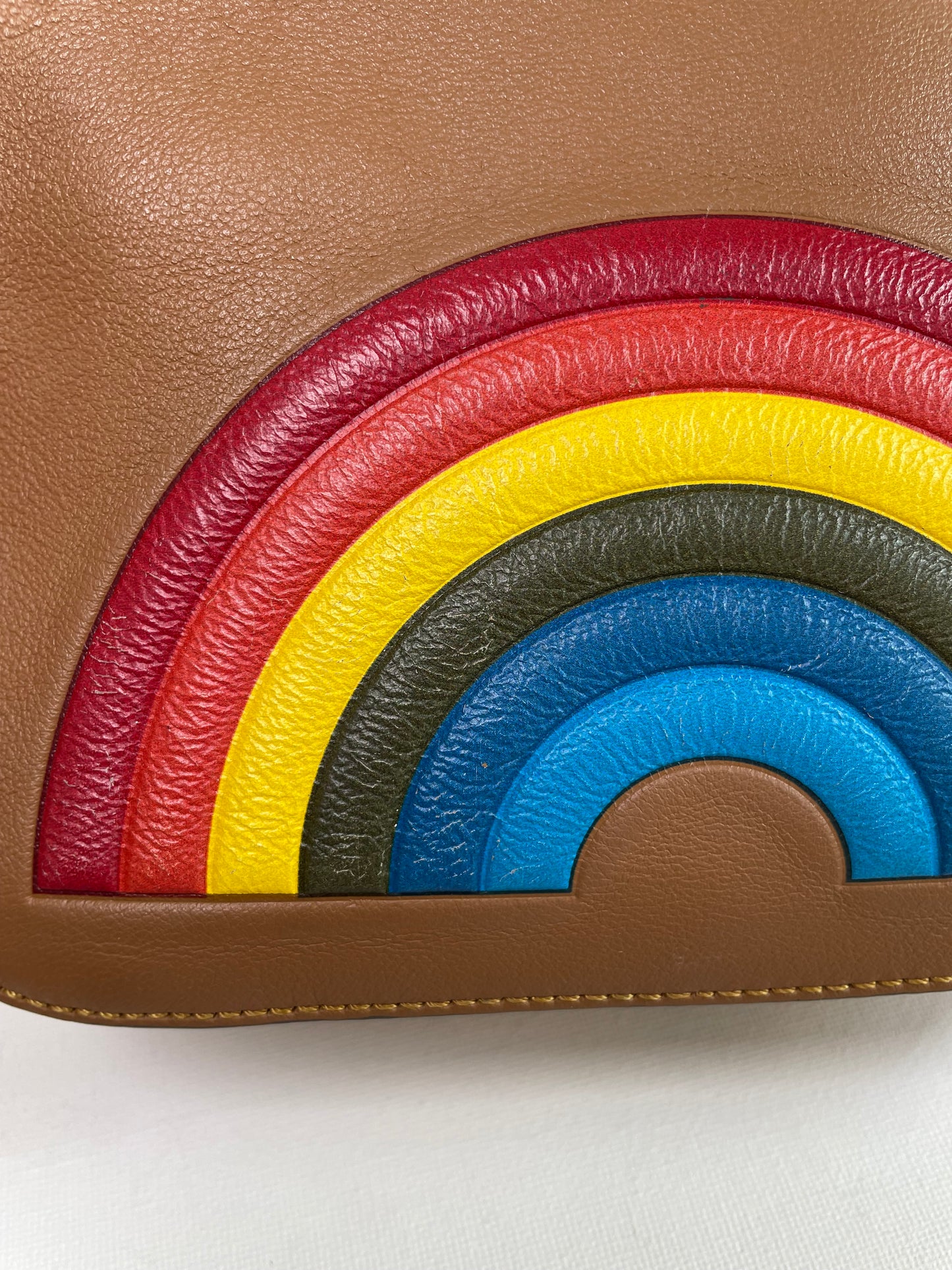 Preloved Anya Hindmarch Rainbow Crossbody Bag