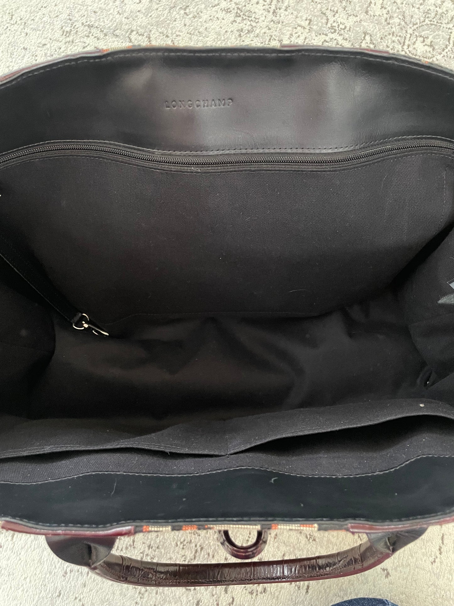 Preloved Longchamp Roseau Shopping Tote
