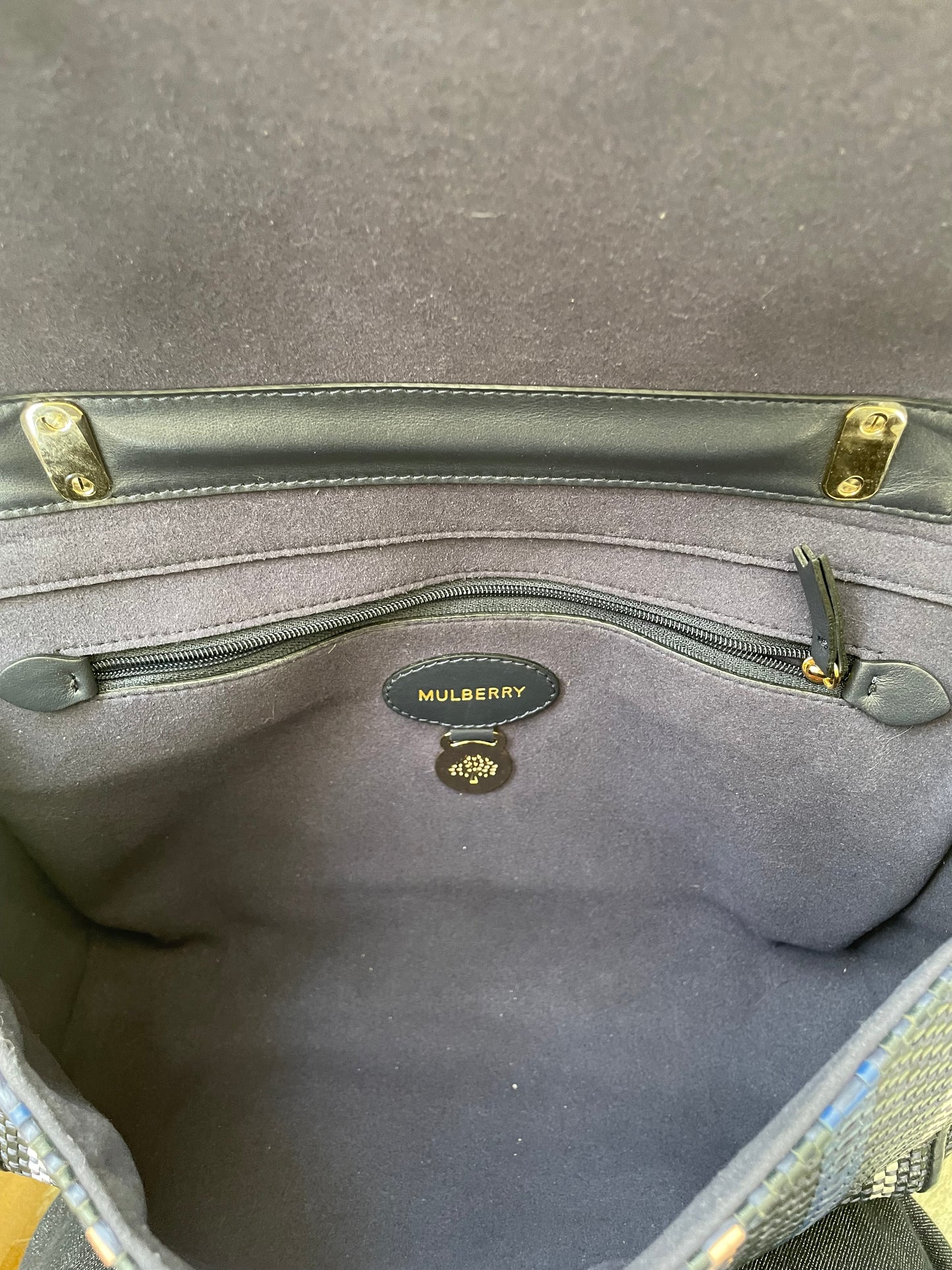 Preloved Mulberry Lily Shoulder Bag, Medium