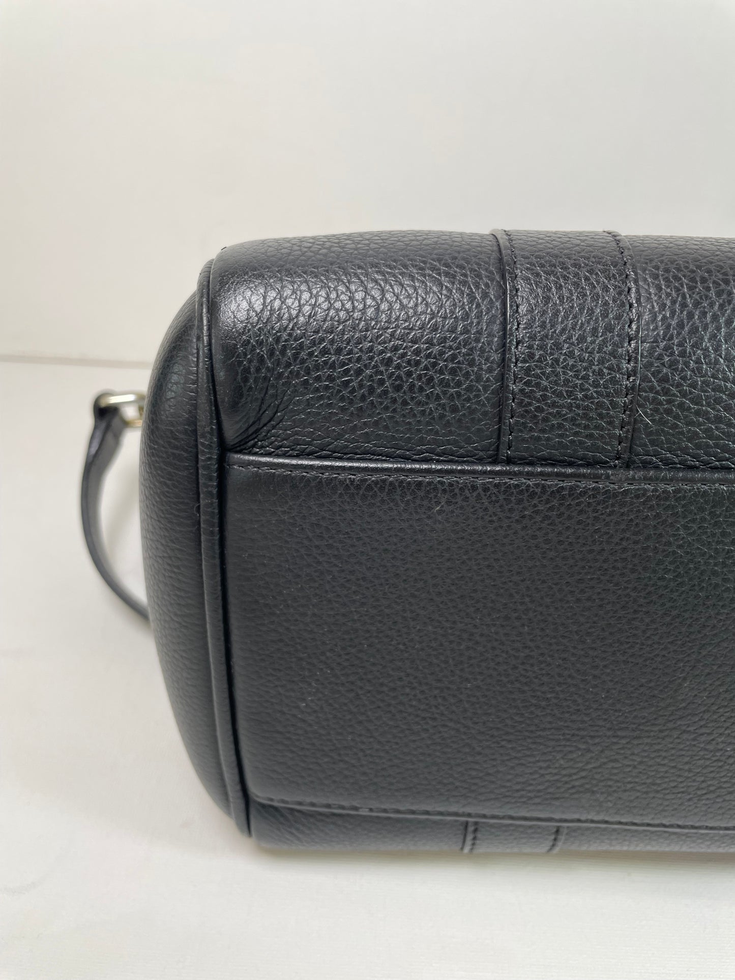 Preloved Mulberry Bayswater Satchel Bag with Long Strap, Small