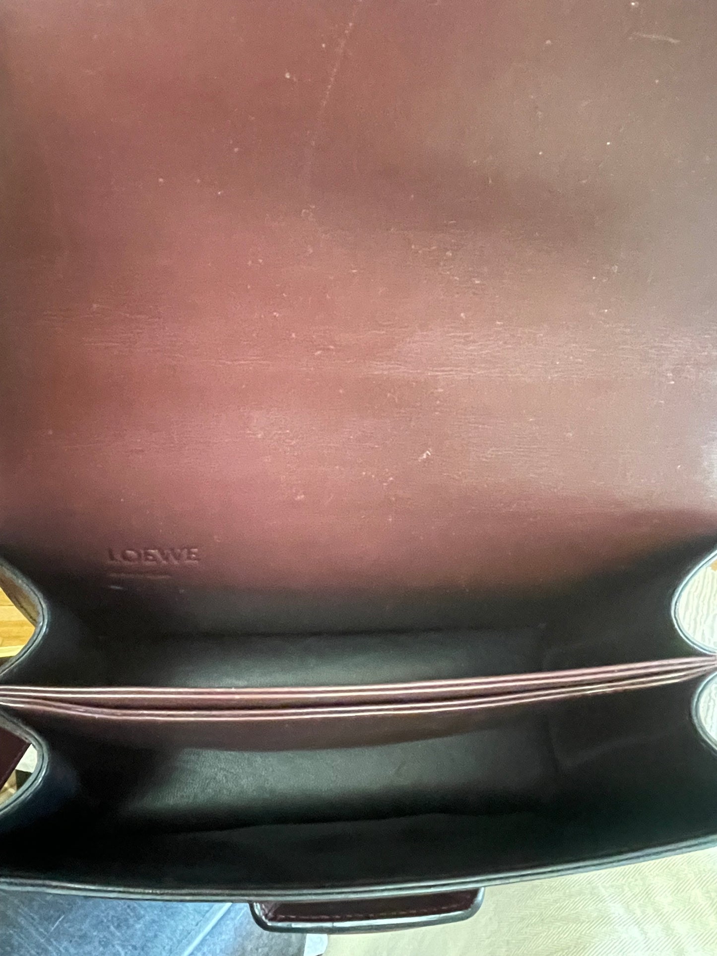 Preloved Loewe Barcelona Crossbody Bag, Medium