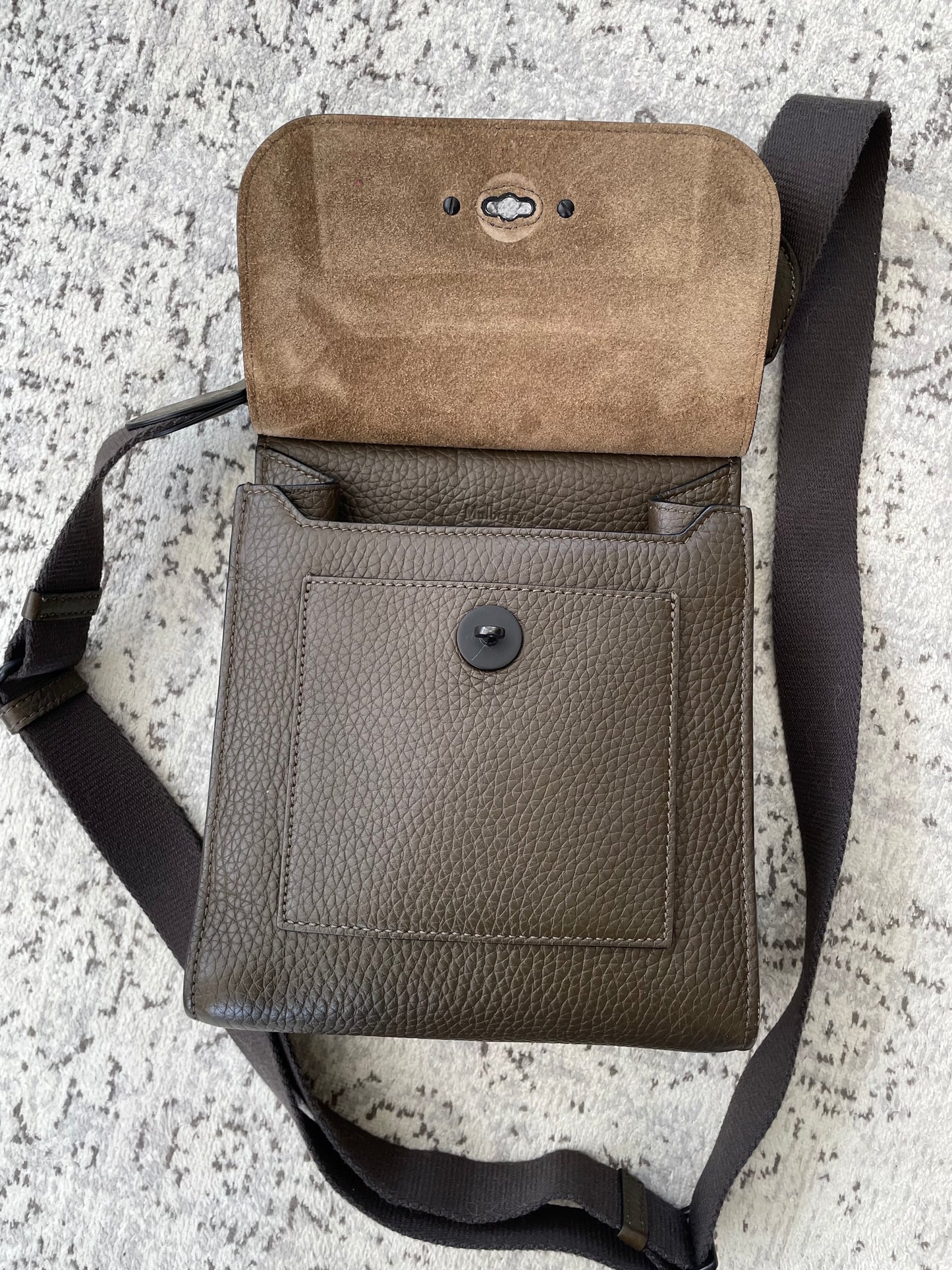 Preloved Anthony Messenger Crossbody Bag, Small