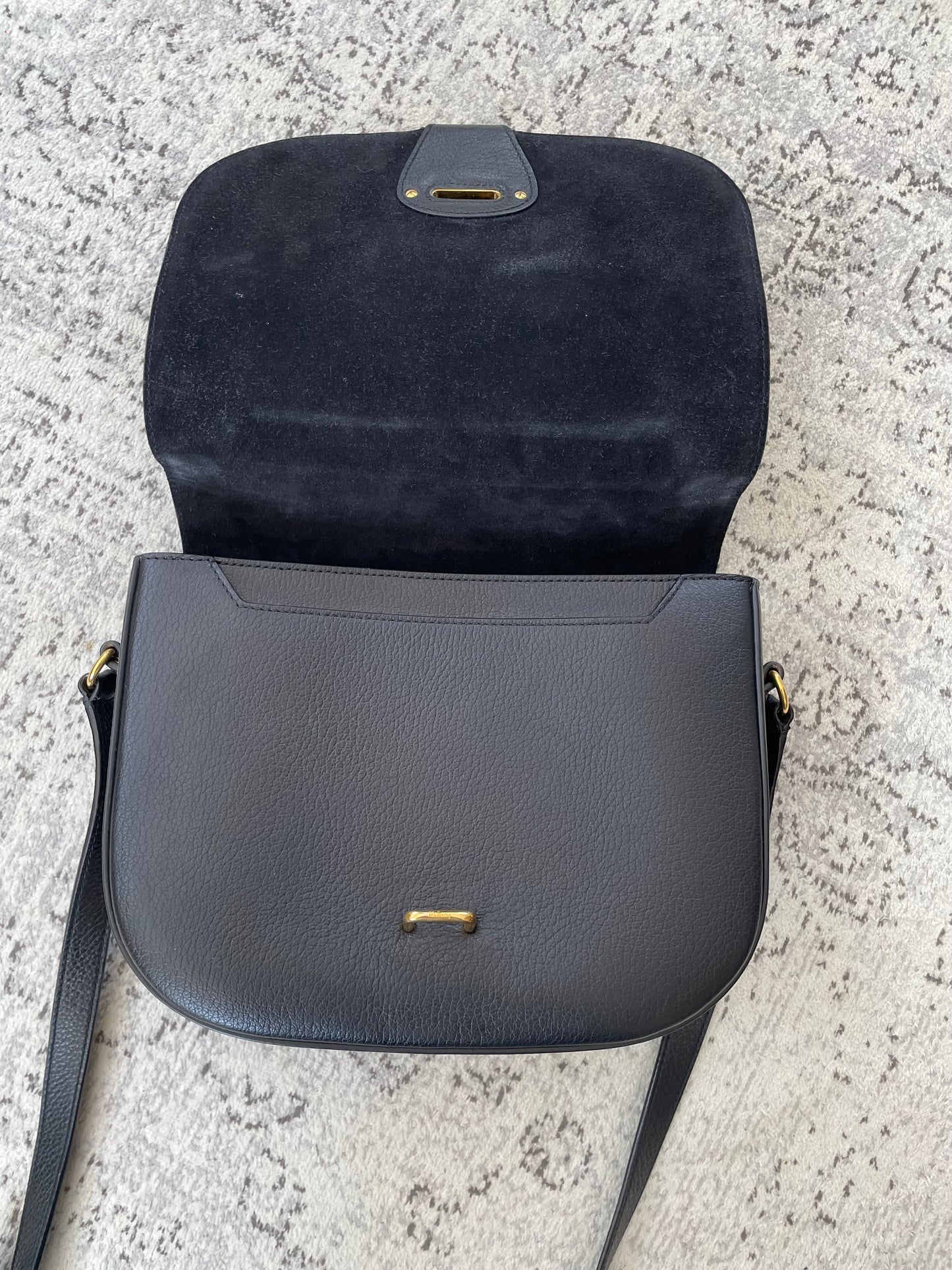 Preloved Mulberry Tenby Satchel Shoulder Bag, Large
