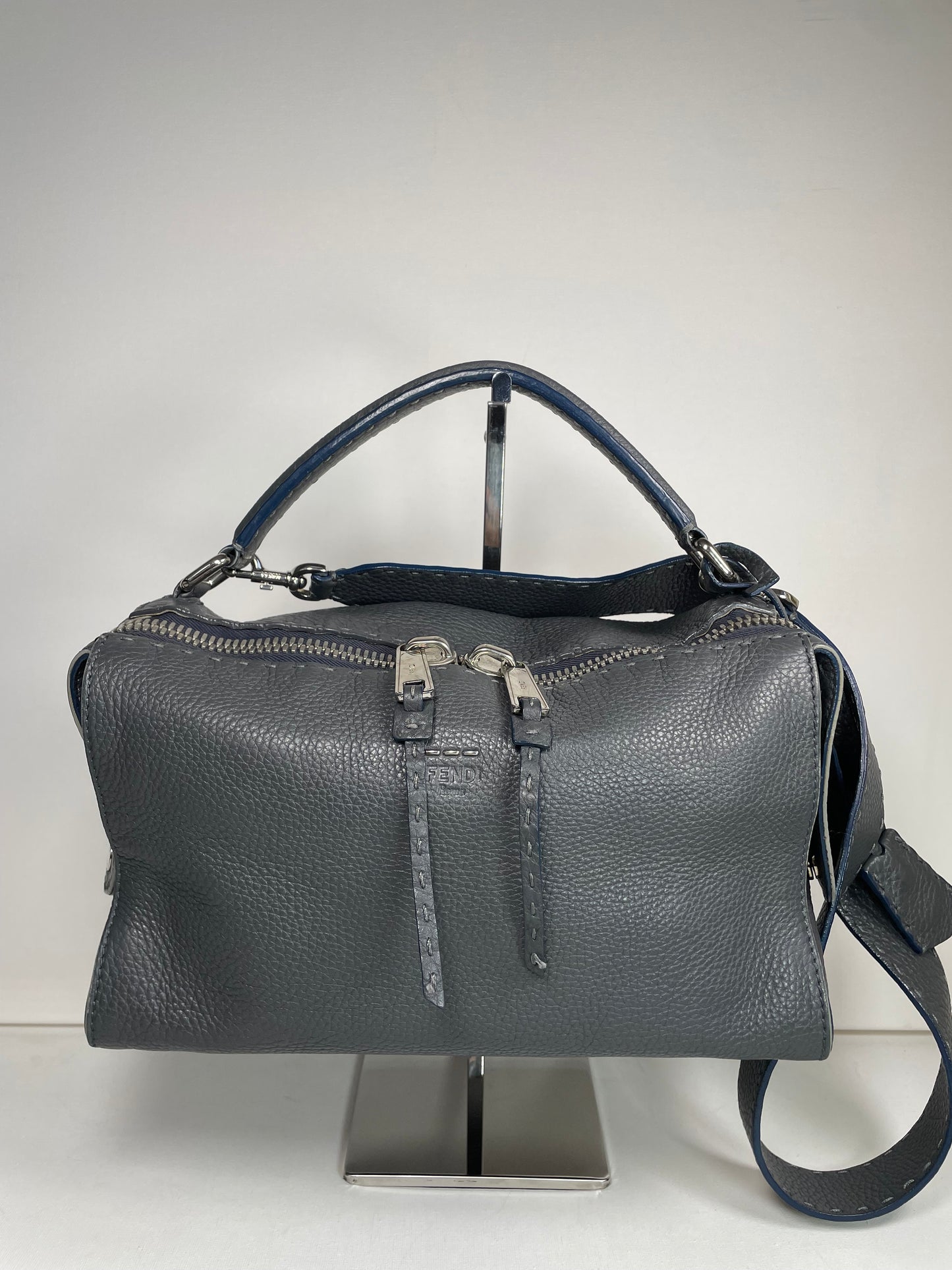 Preloved Fendi Lei Selleria Boston Bag