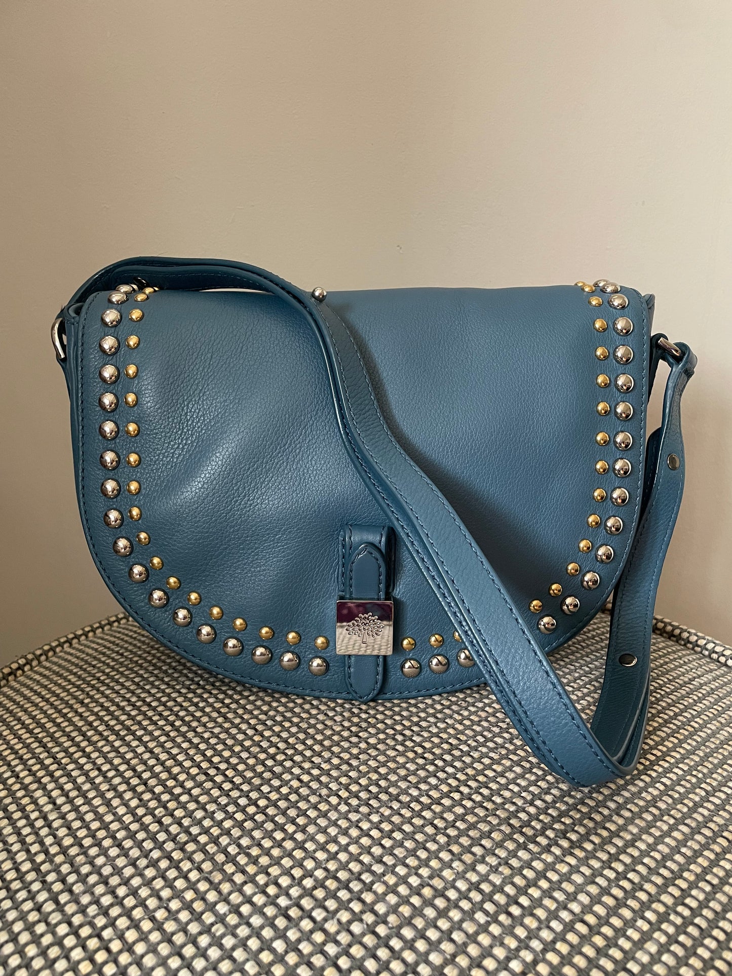 Preloved Mulberry Tessie Satchel shoulder Bag