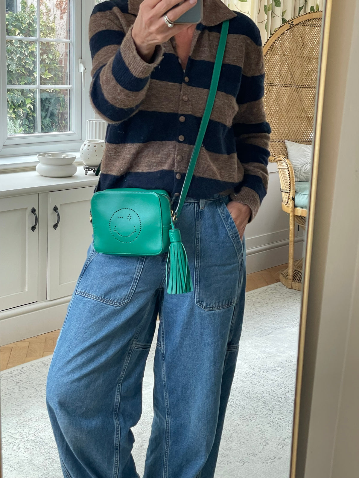 Preloved Anya Hindmarch Wink Crossbody Bag