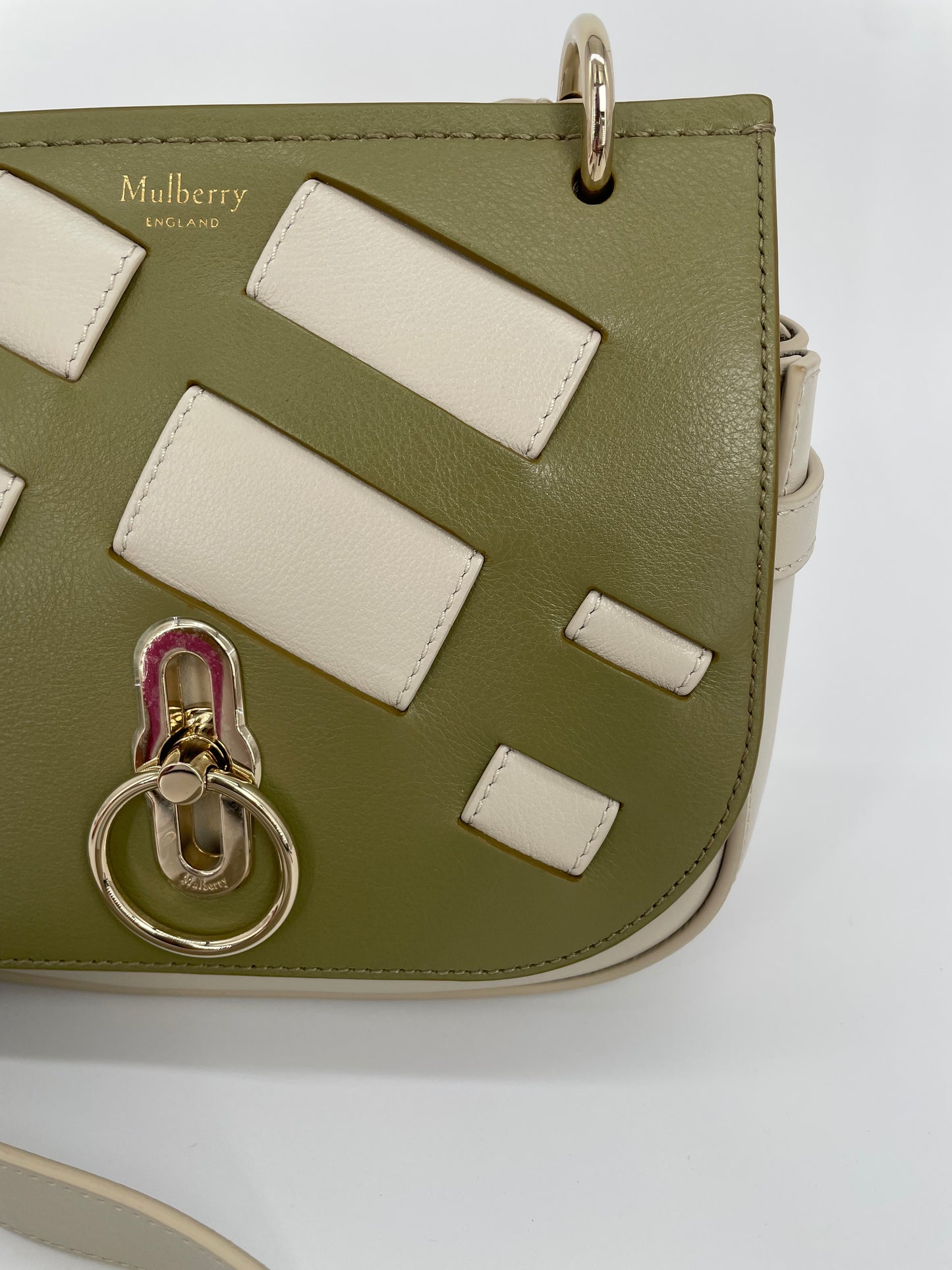 Preloved Mulberry Amberley Satchel Bag, Small