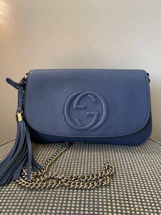Preloved Gucci Long Soho Chain Shoulder Bag