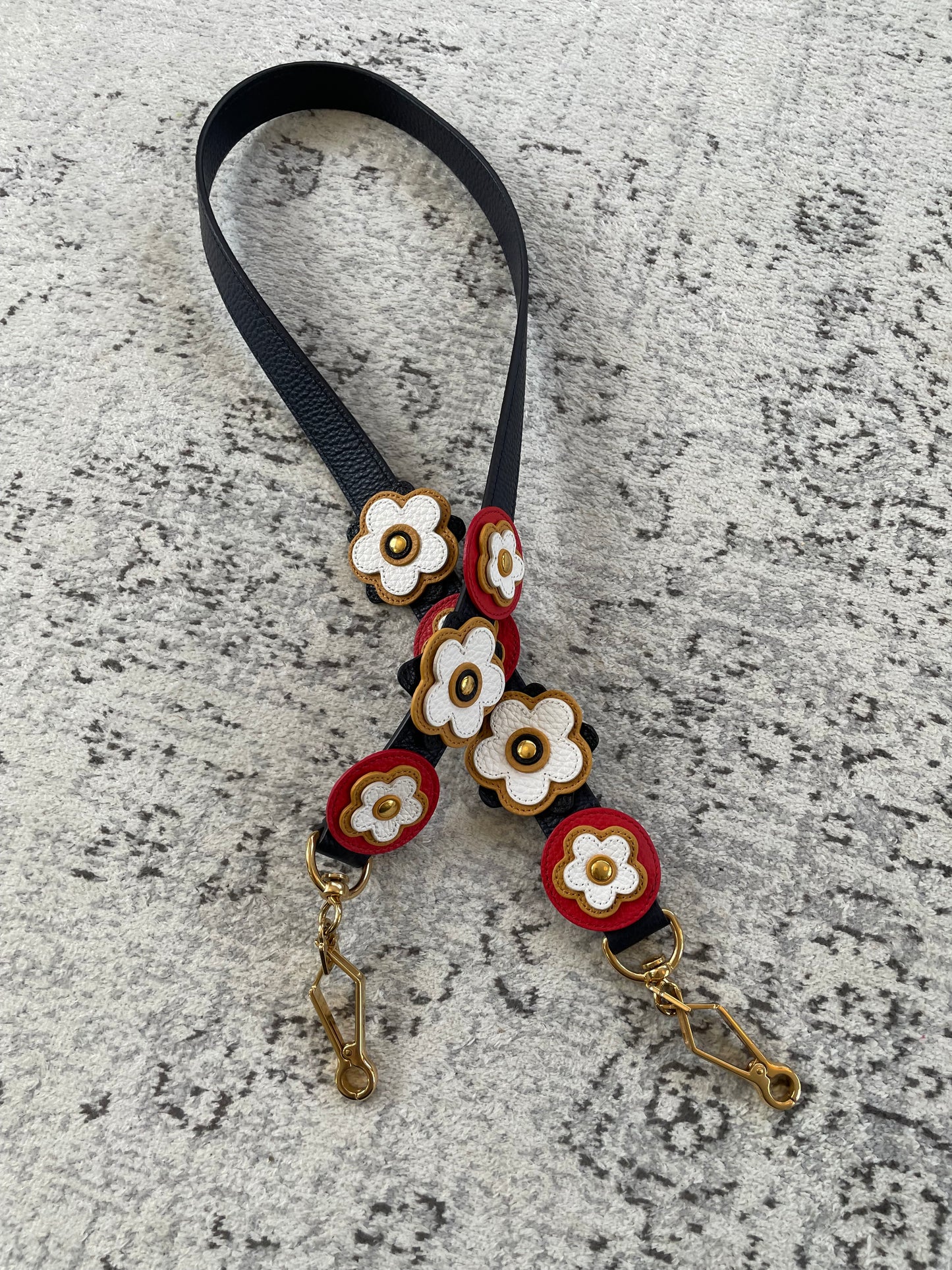 Preloved Mulberry Geometric Handbag Strap