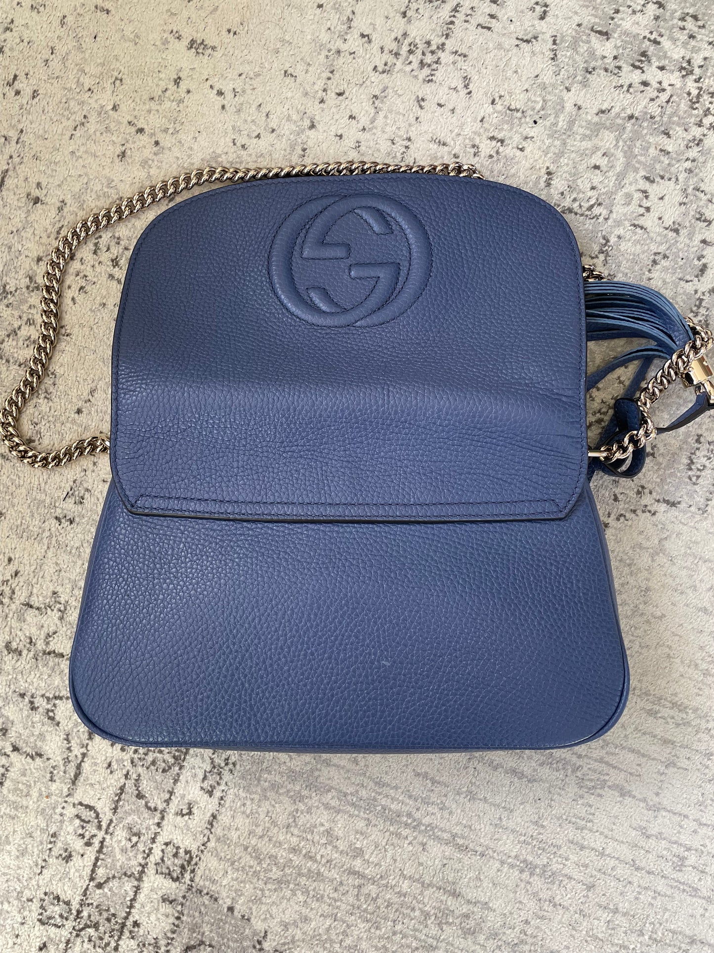 Preloved Gucci Long Soho Chain Shoulder Bag