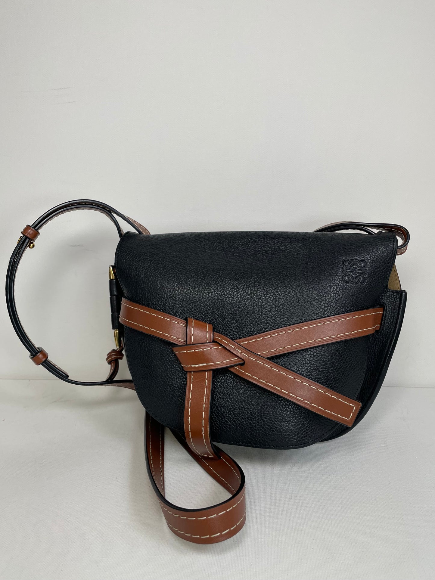 Preloved Loewe Gate Crossbody Bag, Small