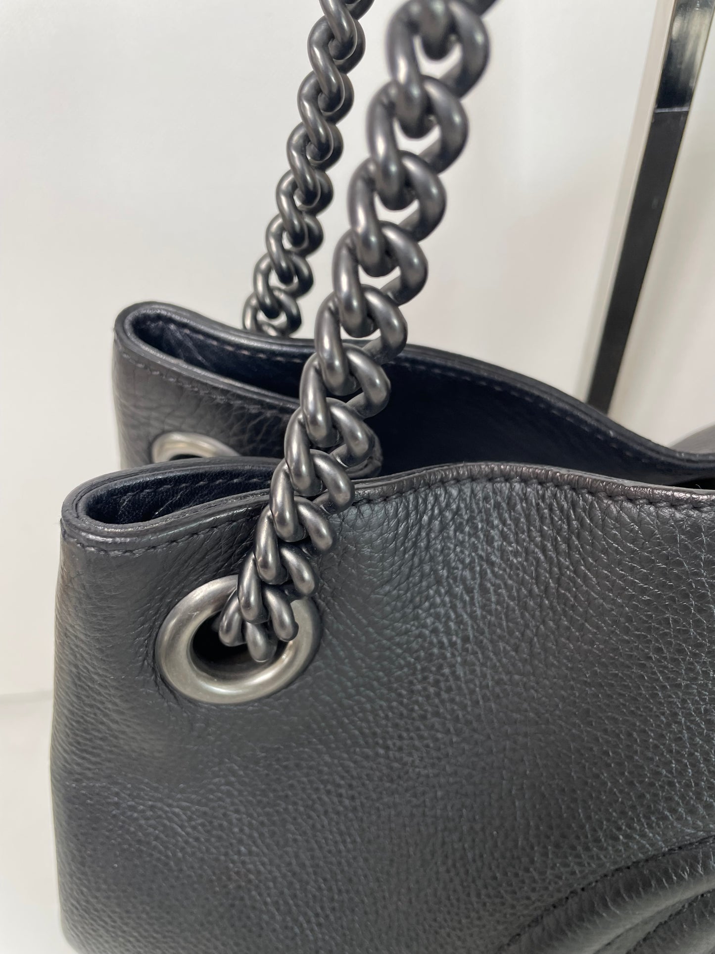 Preloved Gucci Soho Chain Double Handle Shoulder Tote Bag