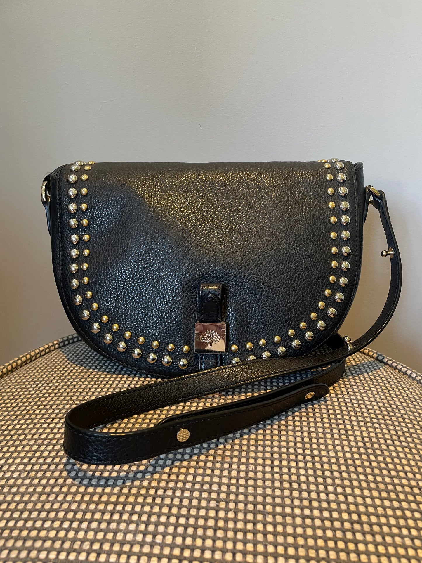 Preloved Mulberry Tessie Satchel shoulder Bag
