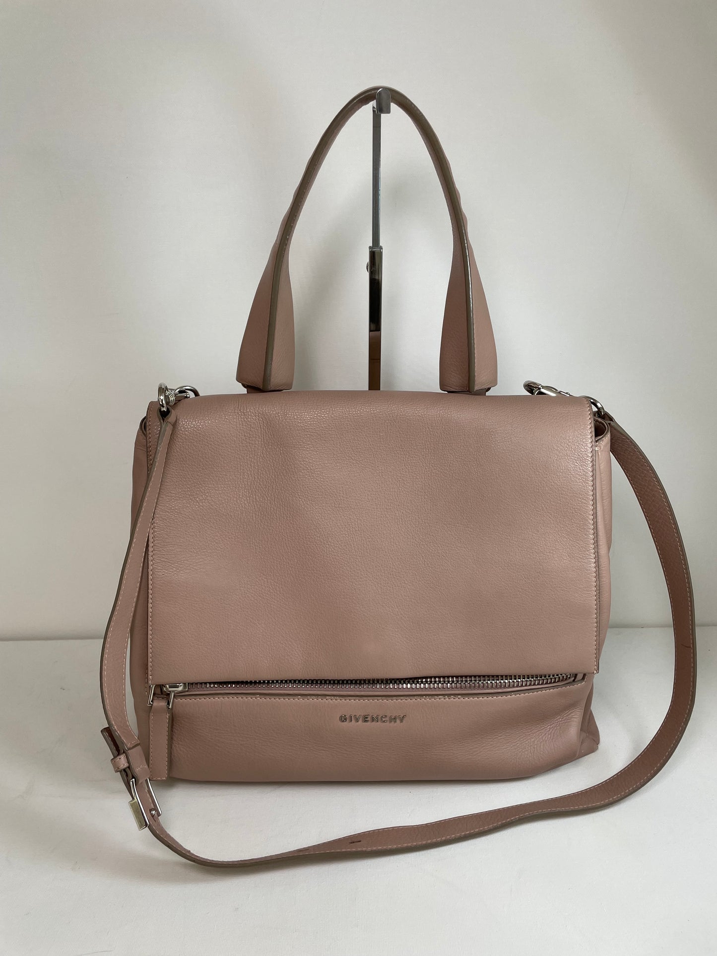 Preloved Givenchy Pandora Pure Flap Bag, Medium