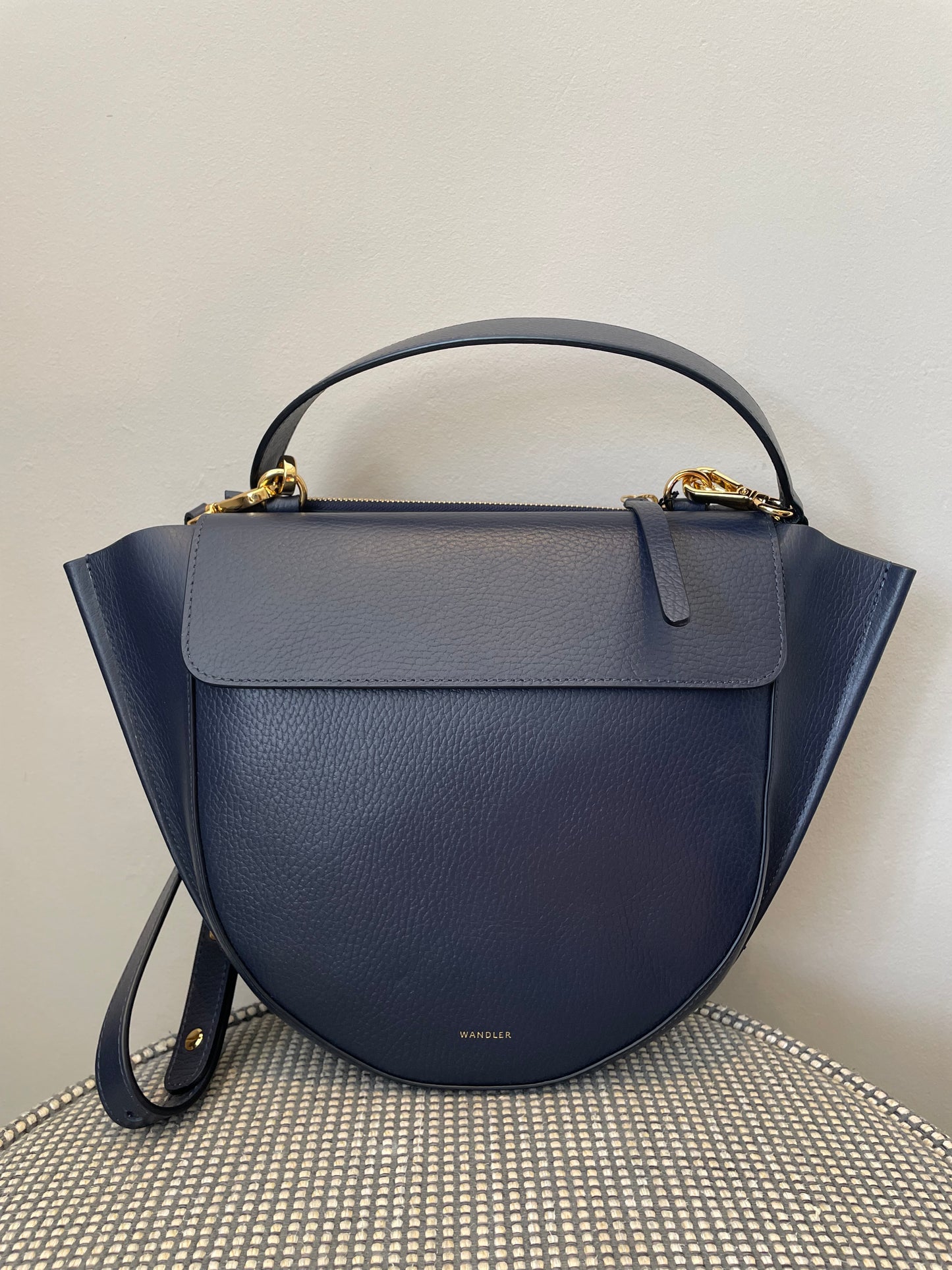 Preloved Wandler Hortensia Crossbody Bag and Top Handle Bag, Medium