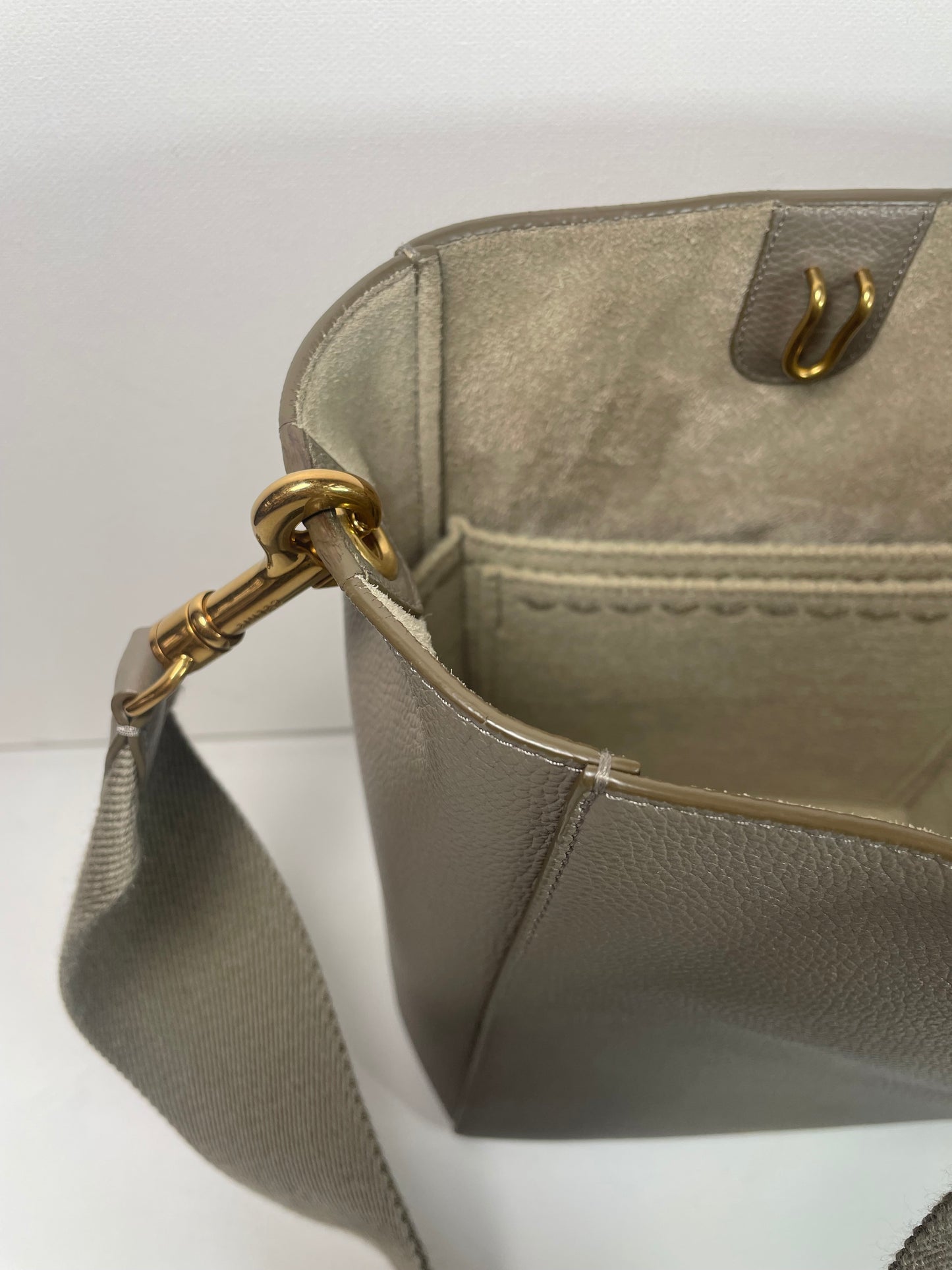 Preloved Celine Sangle Seau Bucket Bag, Small