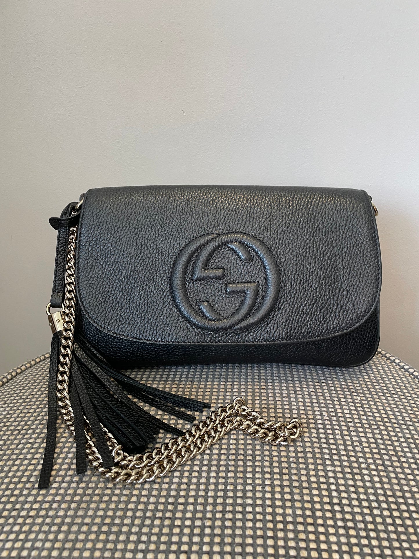 Preloved Gucci Long Soho Chain Shoulder Bag