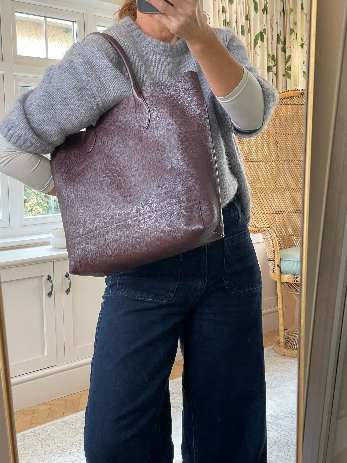 Preloved Mulberry Blossom Tote Bag