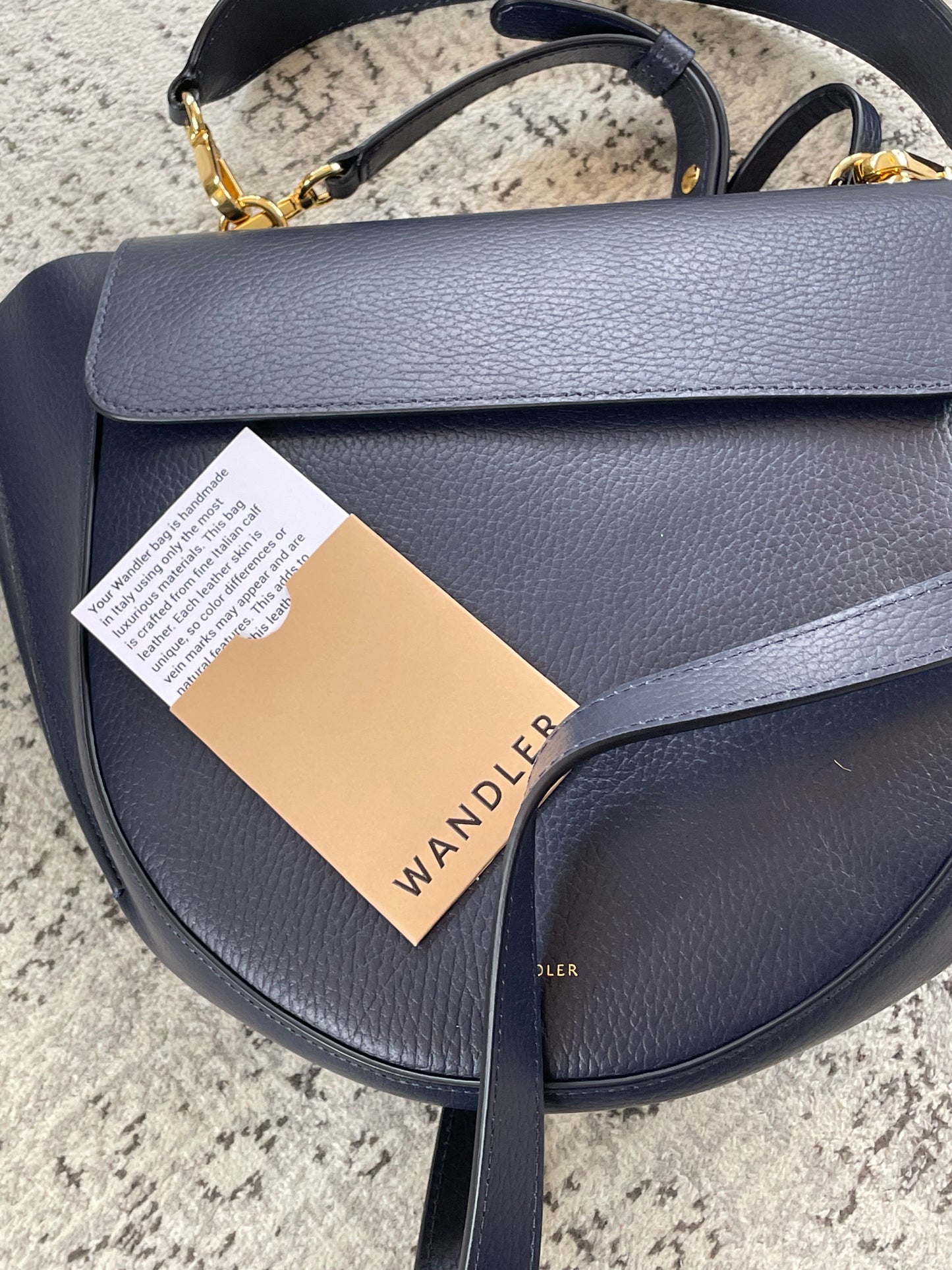 Preloved Wandler Hortensia Crossbody Bag and Top Handle Bag, Medium