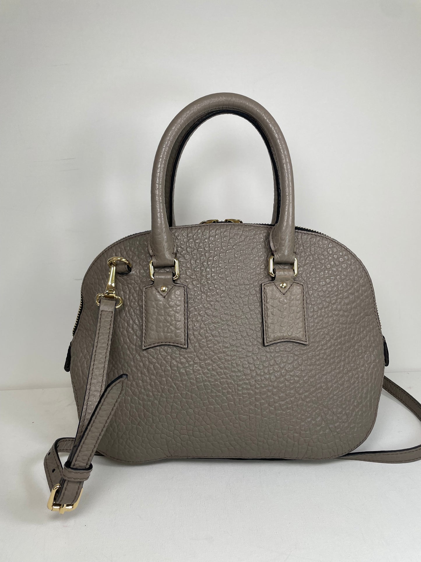 Preloved Burberry Orchard Tote Bag with Long Strap, Medium