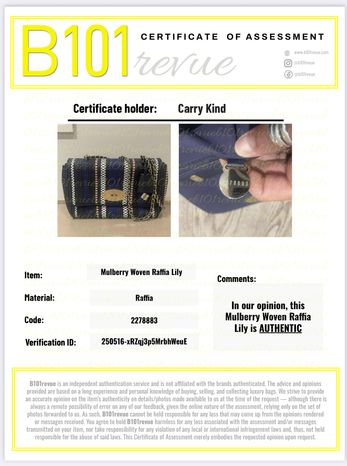 Preloved Mulberry Lily Shoulder Bag, Medium