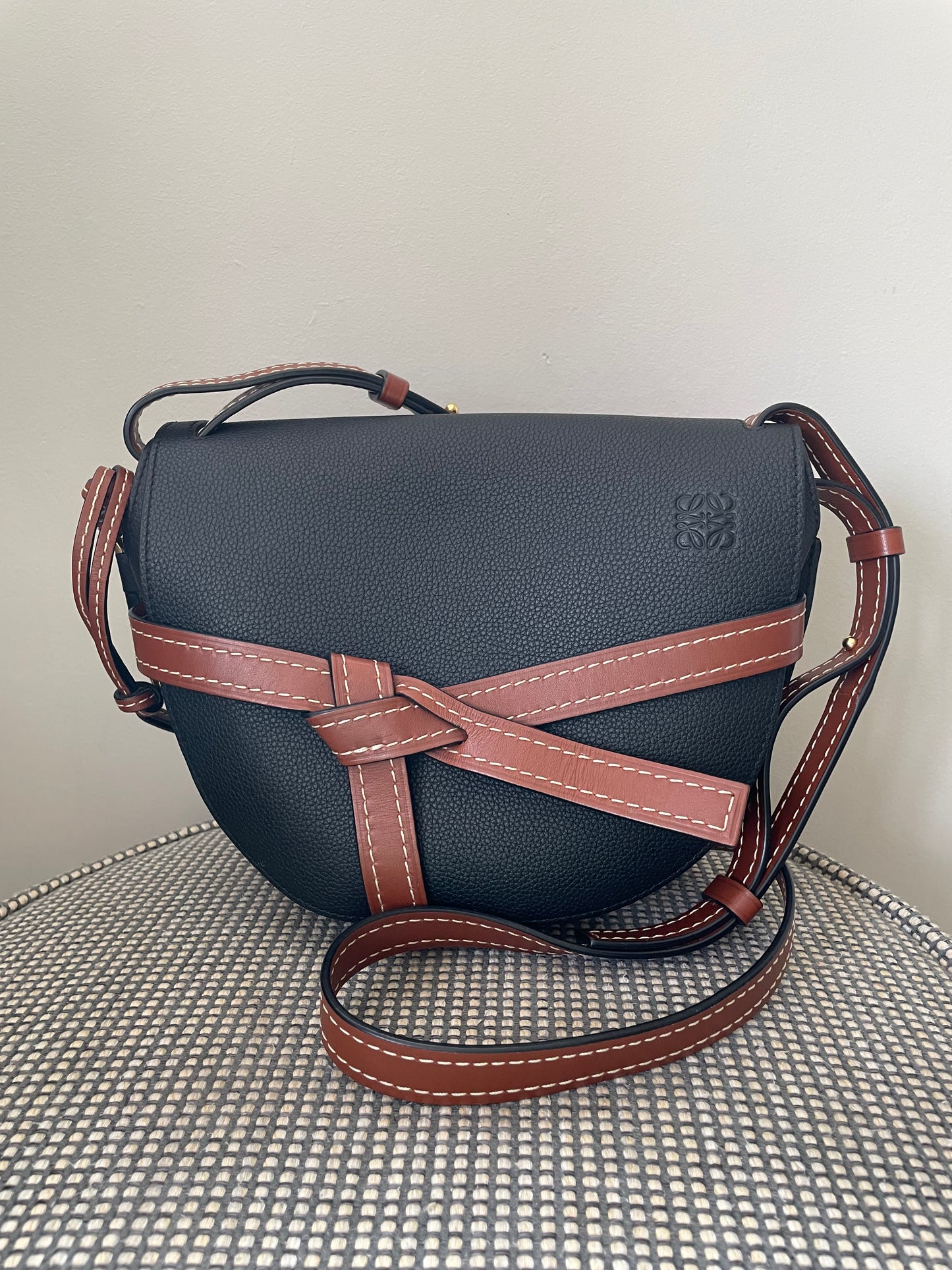 Preloved Loewe Gate Crossbody Bag, Small