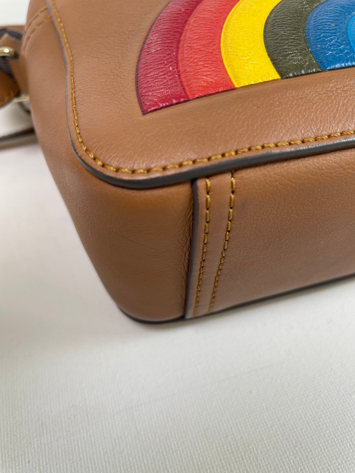 Preloved Anya Hindmarch Rainbow Crossbody Bag