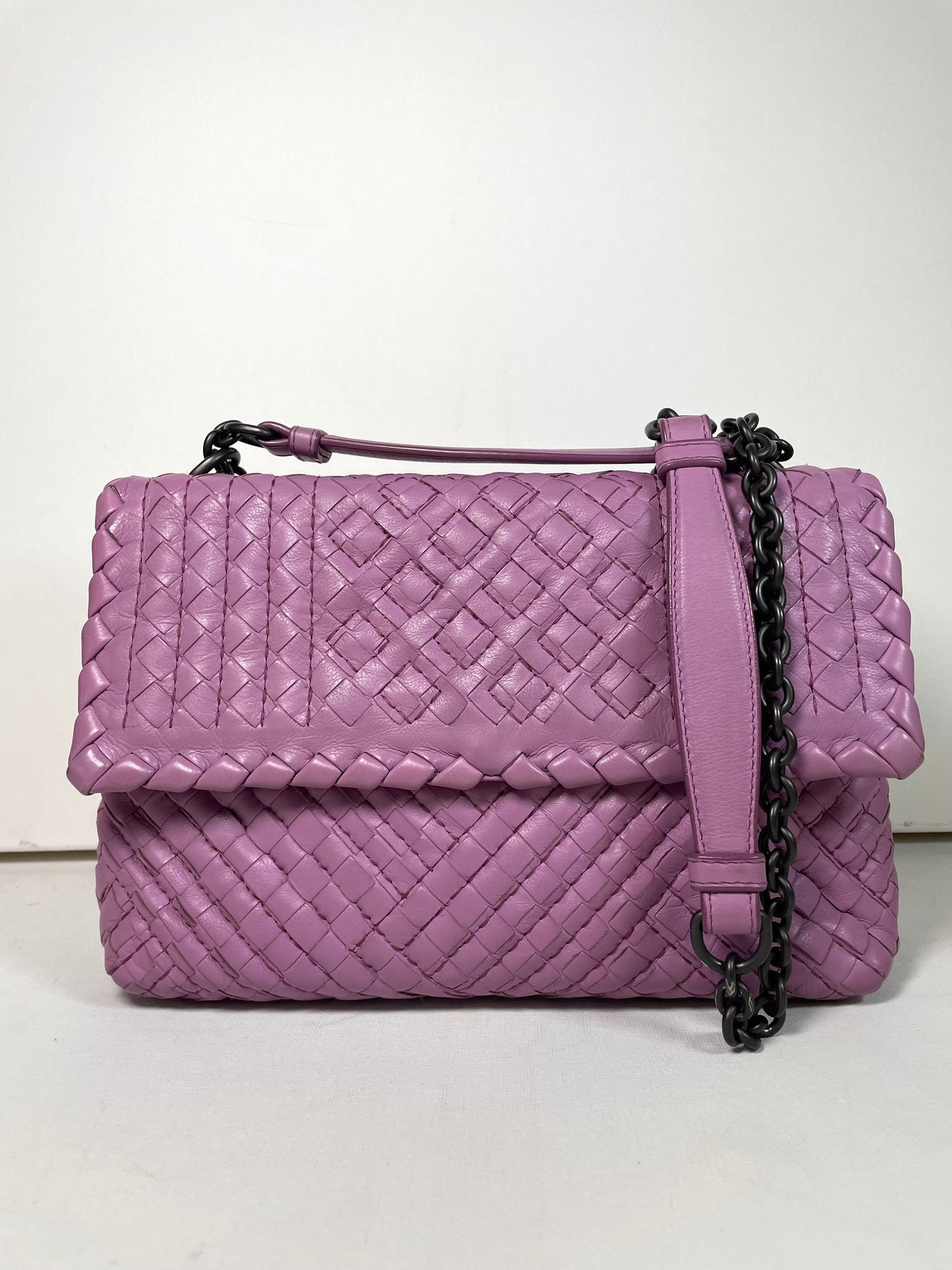Preloved Bottega Veneta Boutis Intrecciato Olimpia Bag, Small