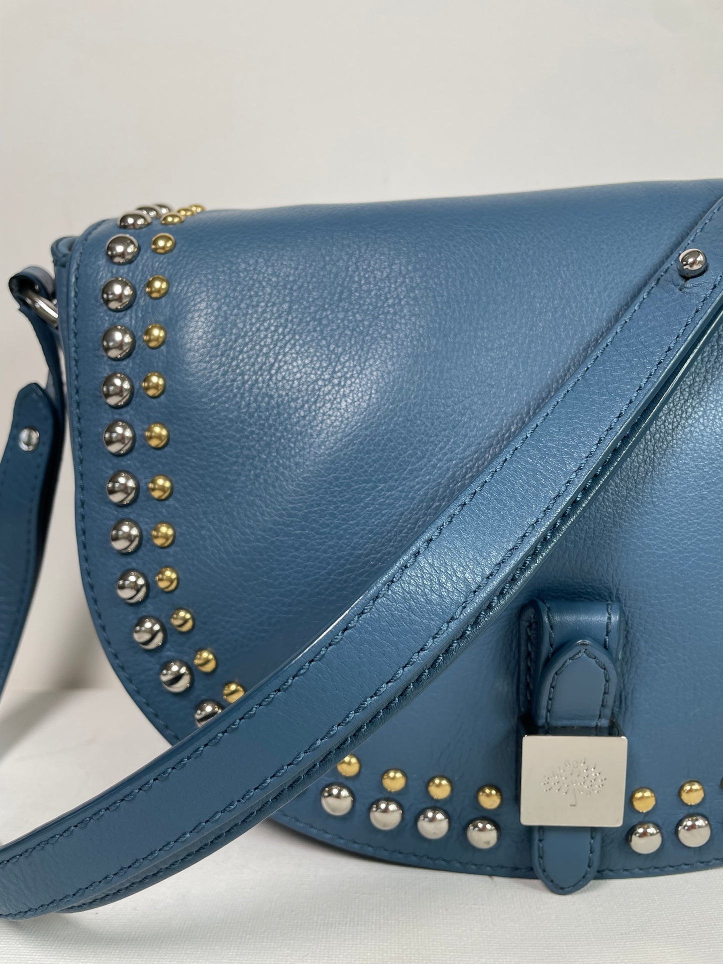 Preloved Mulberry Tessie Satchel shoulder Bag