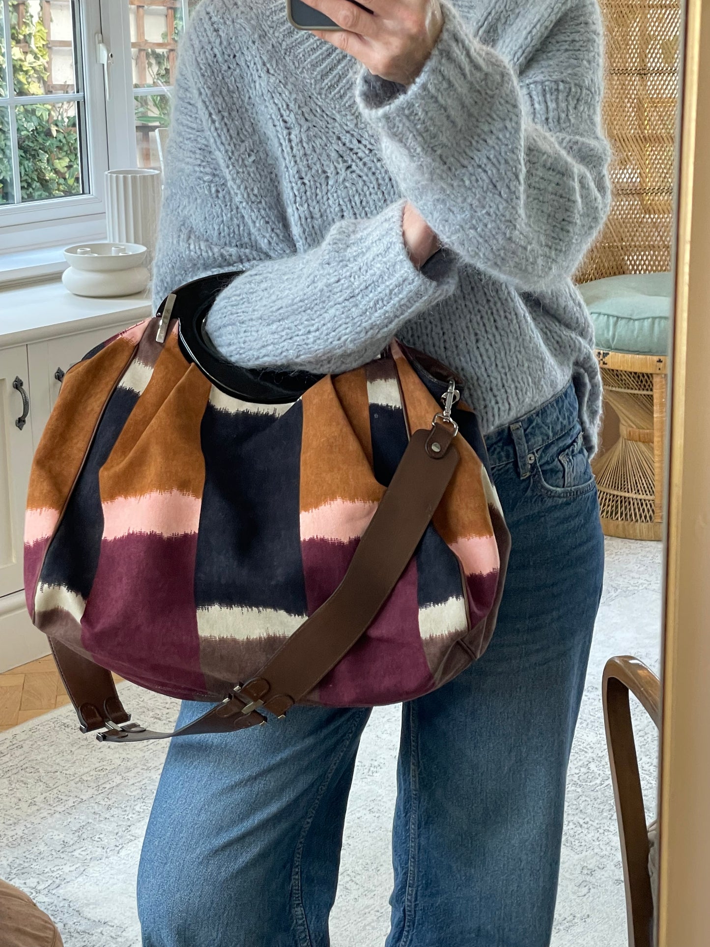 Preloved, Marni Balloon Tote Bag with Shoulder Strap