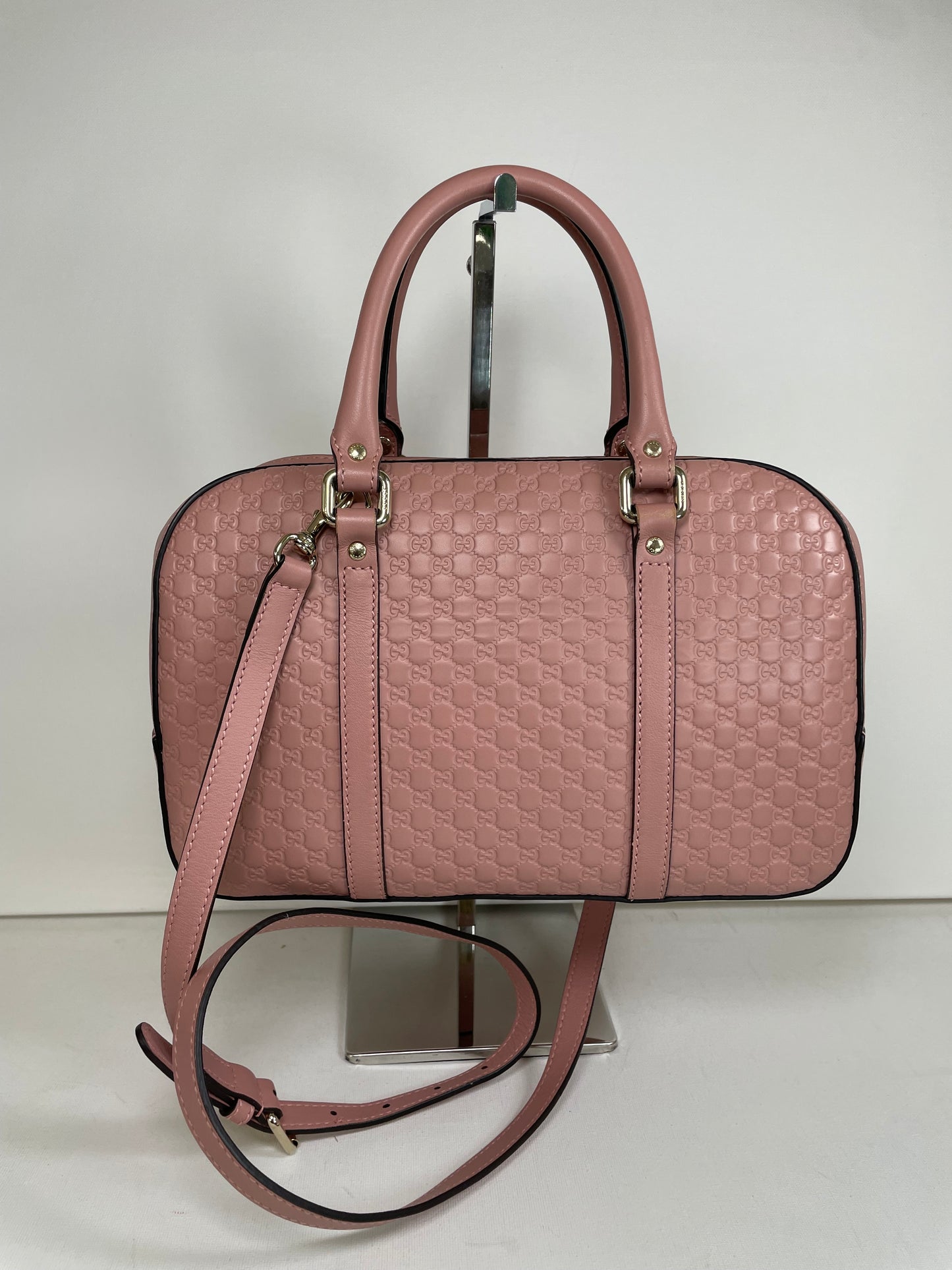 Preloved Gucci Microguccissima Crossbody Bag, Small