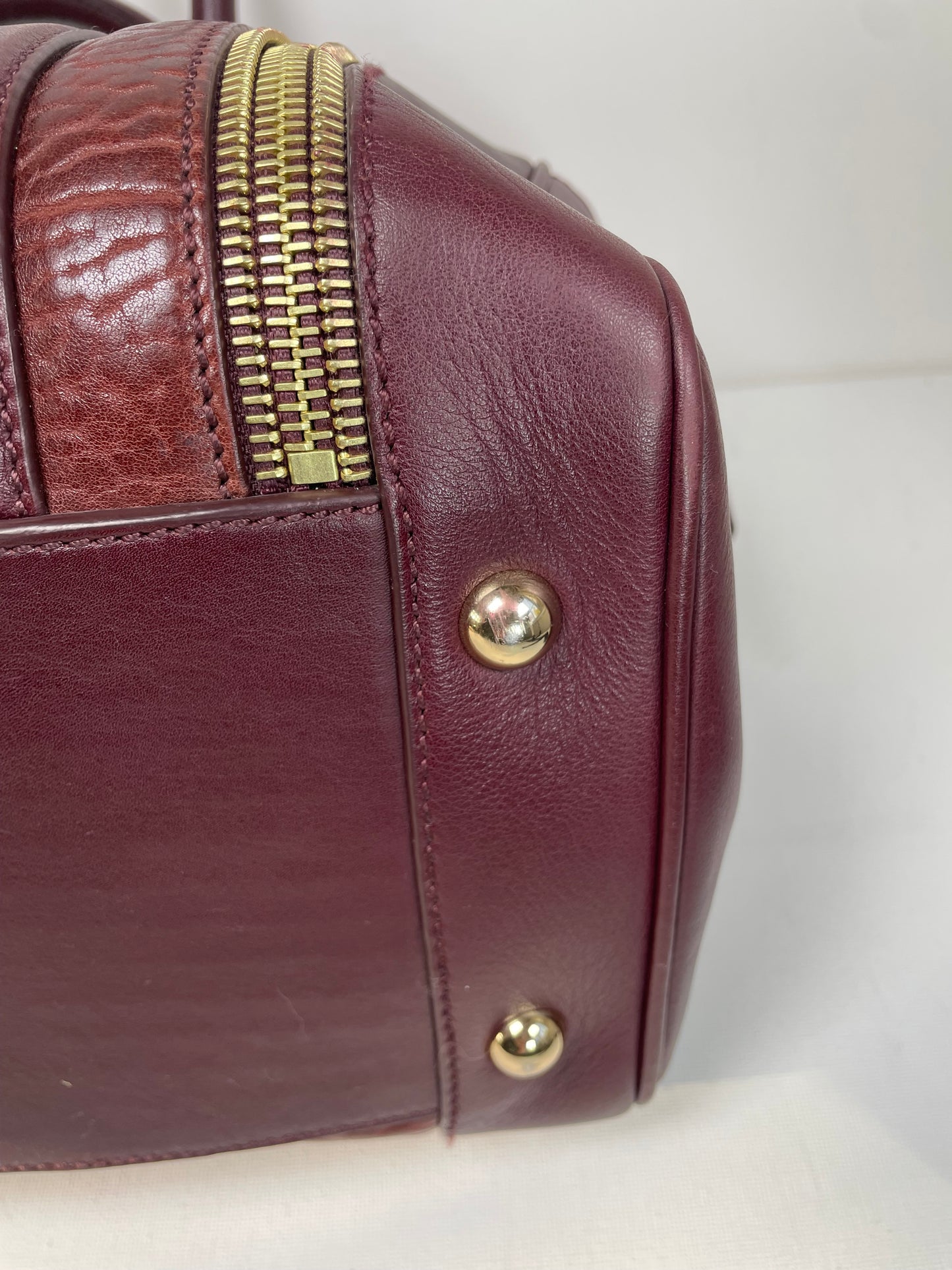 Preloved Mulberry Tasha Boston Bag