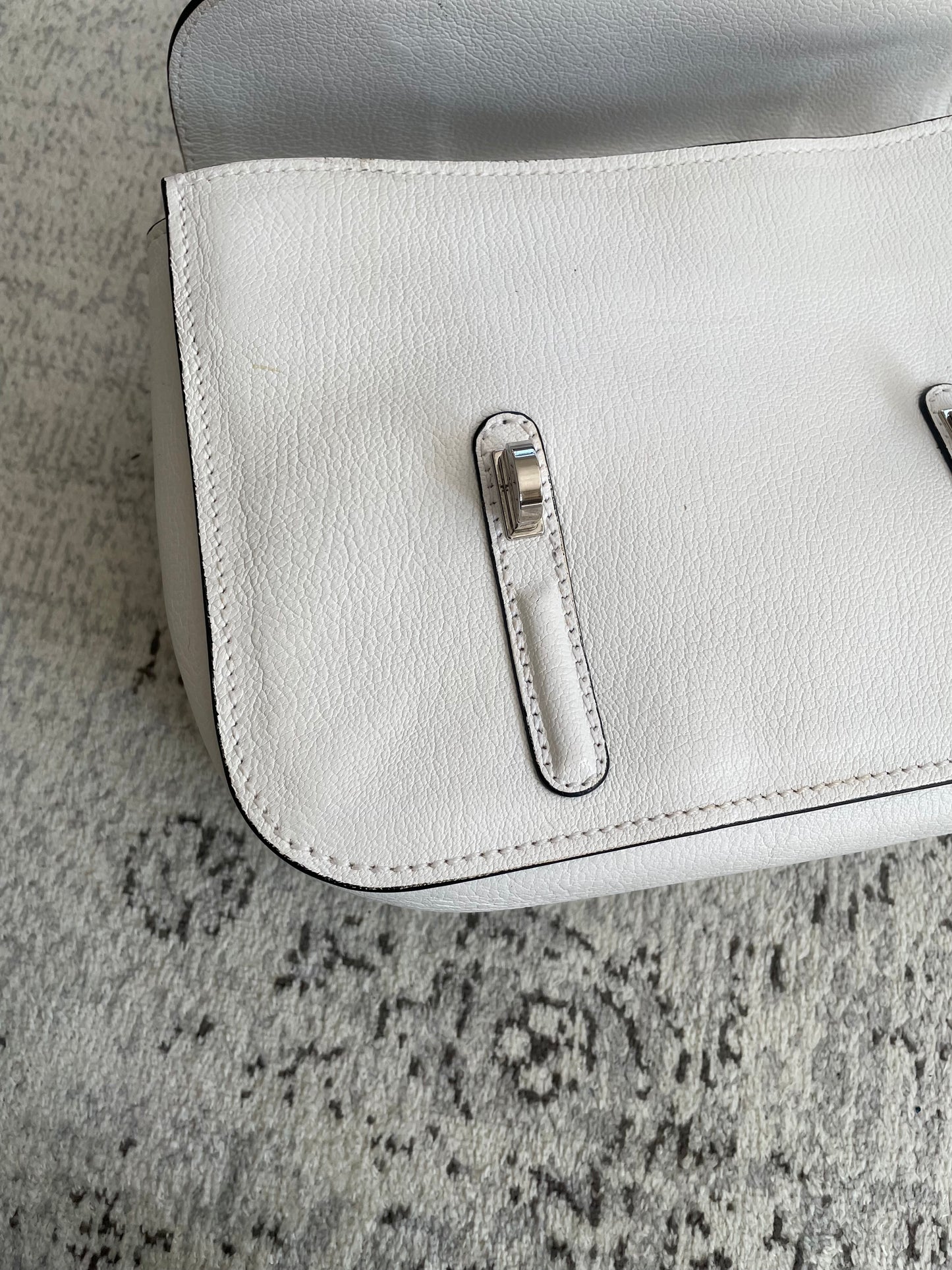 Preloved Miu Miu Double Turn Lock Satchel bag