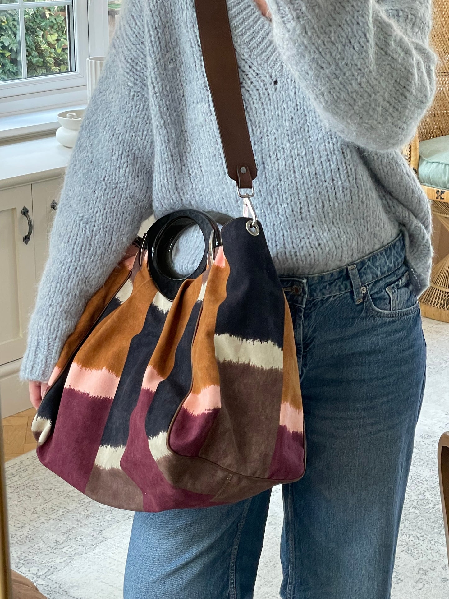 Preloved, Marni Balloon Tote Bag with Shoulder Strap