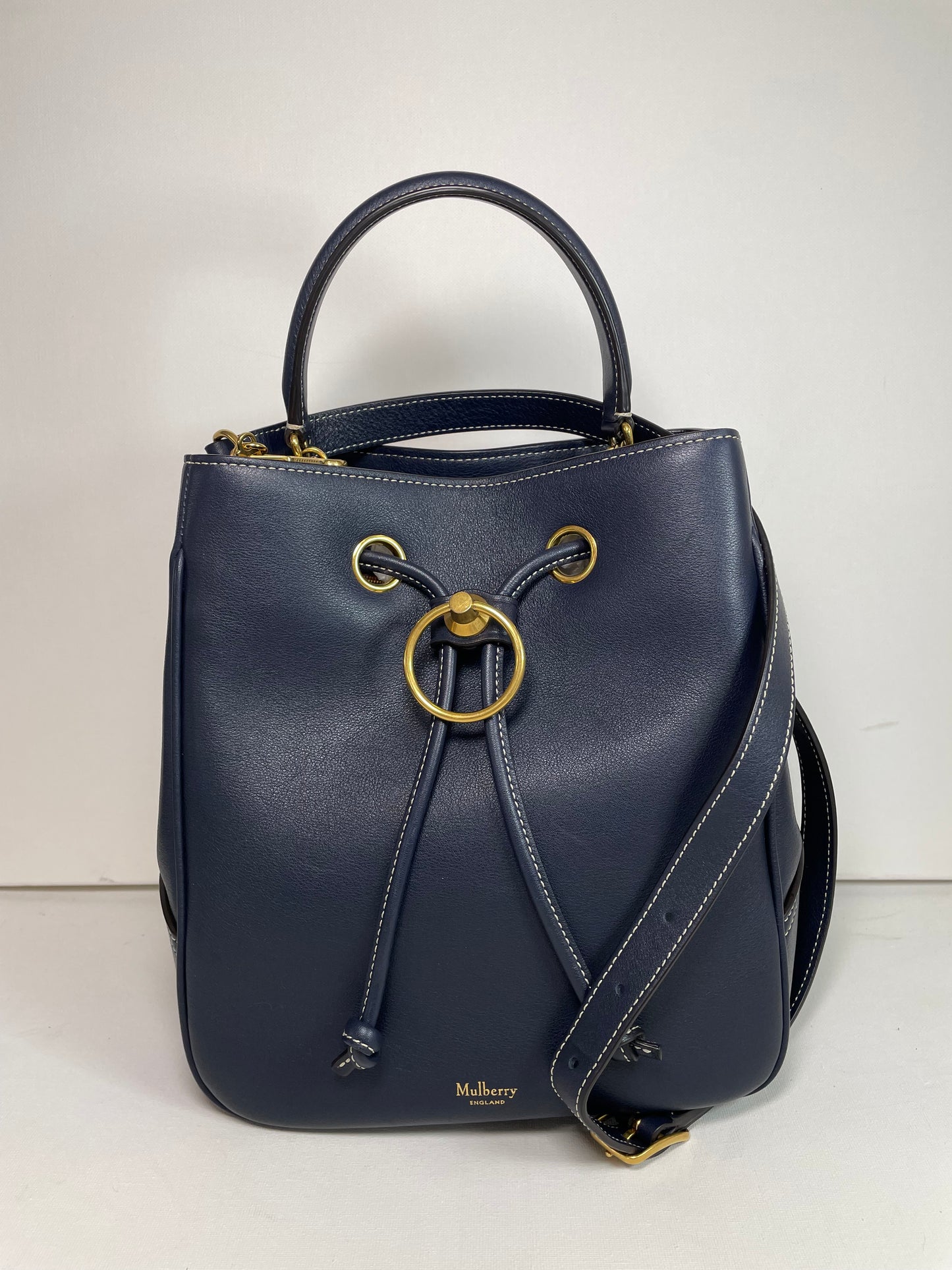Preloved Mulberry Hampstead Bucket Bag, Medium