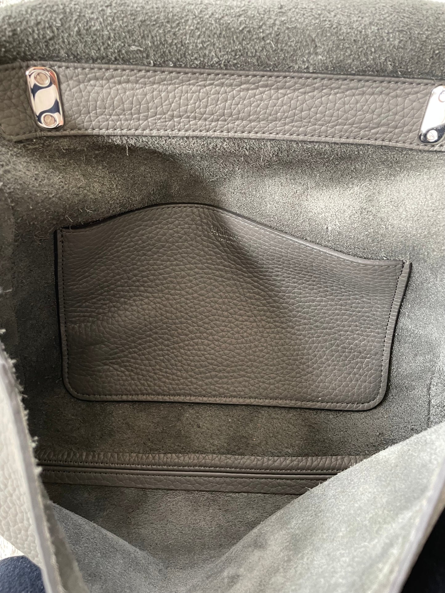 Preloved Mulberry Lily Top Handle Shoulder Bag