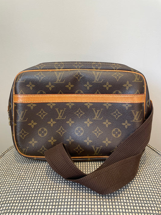 Preloved, Vintage Louis Vuitton Reporter Shoulder Bag, PM