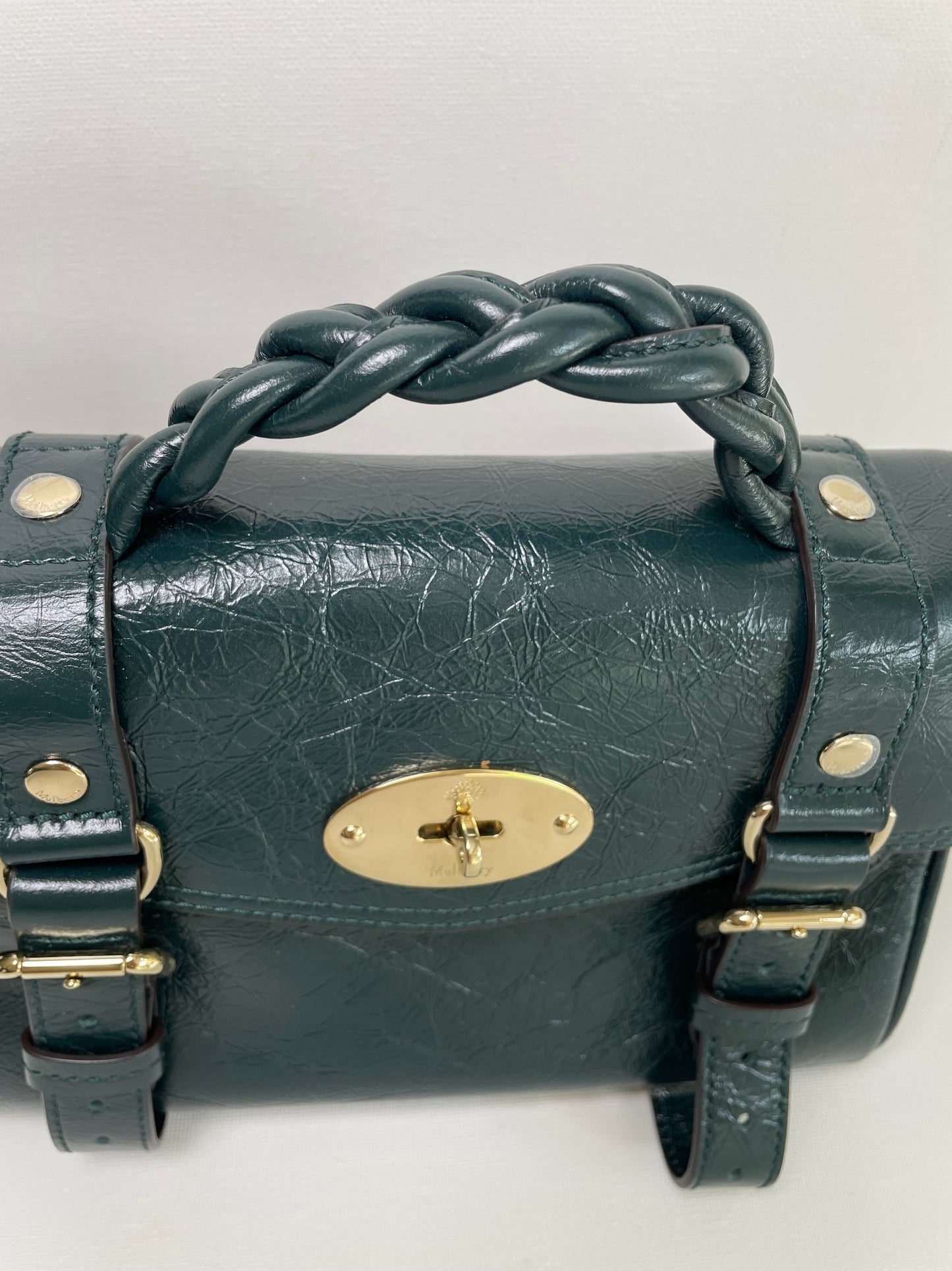 Preloved Mulberry Alexa Satchel Bag, Mini