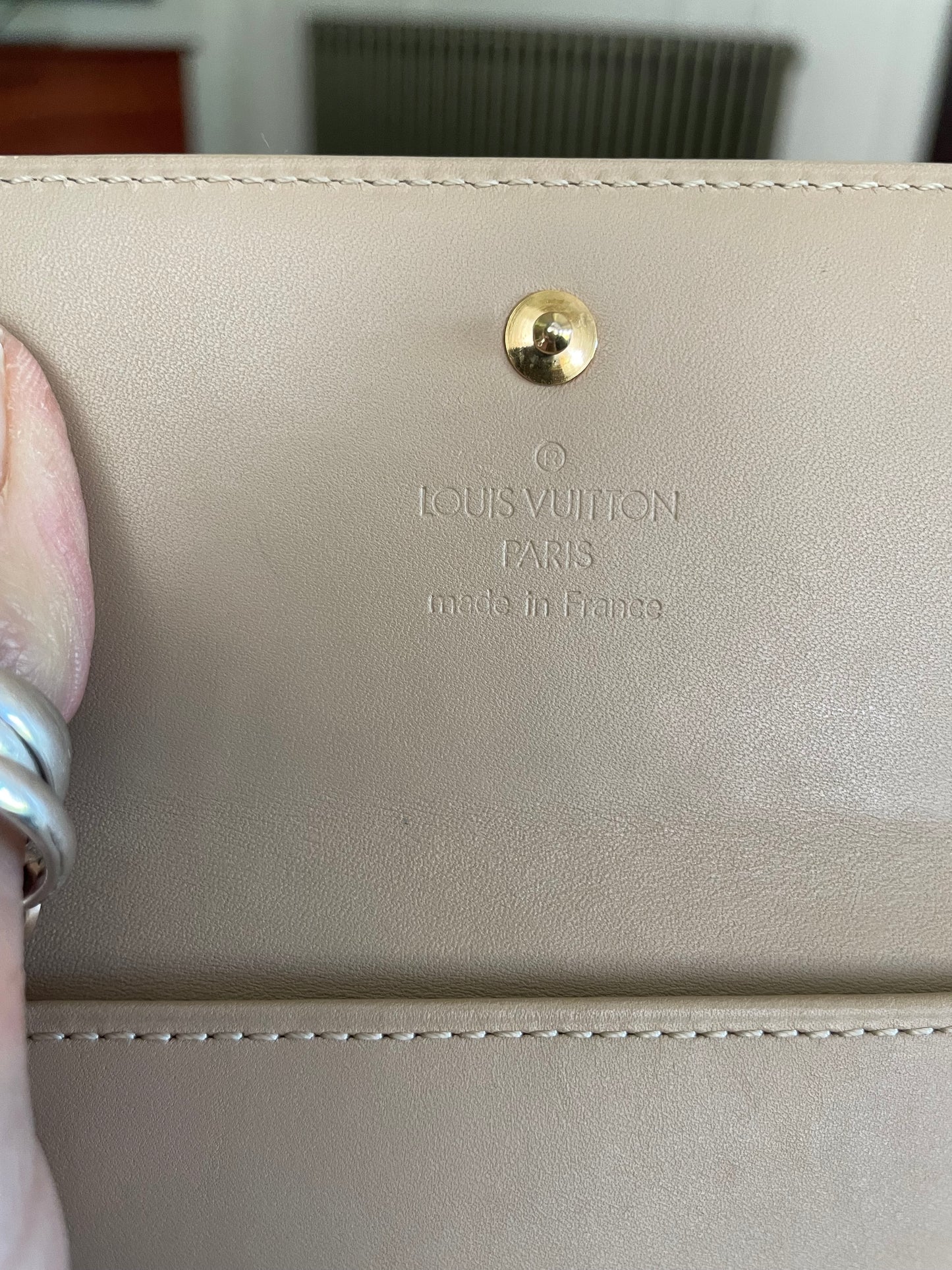 Preloved Louis Vuitton Vernis Elise Wallet