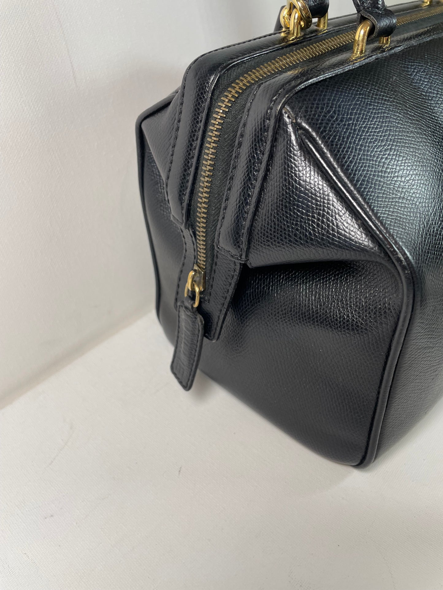 Preloved, Vintage Celine Boston Bag with Long Strap