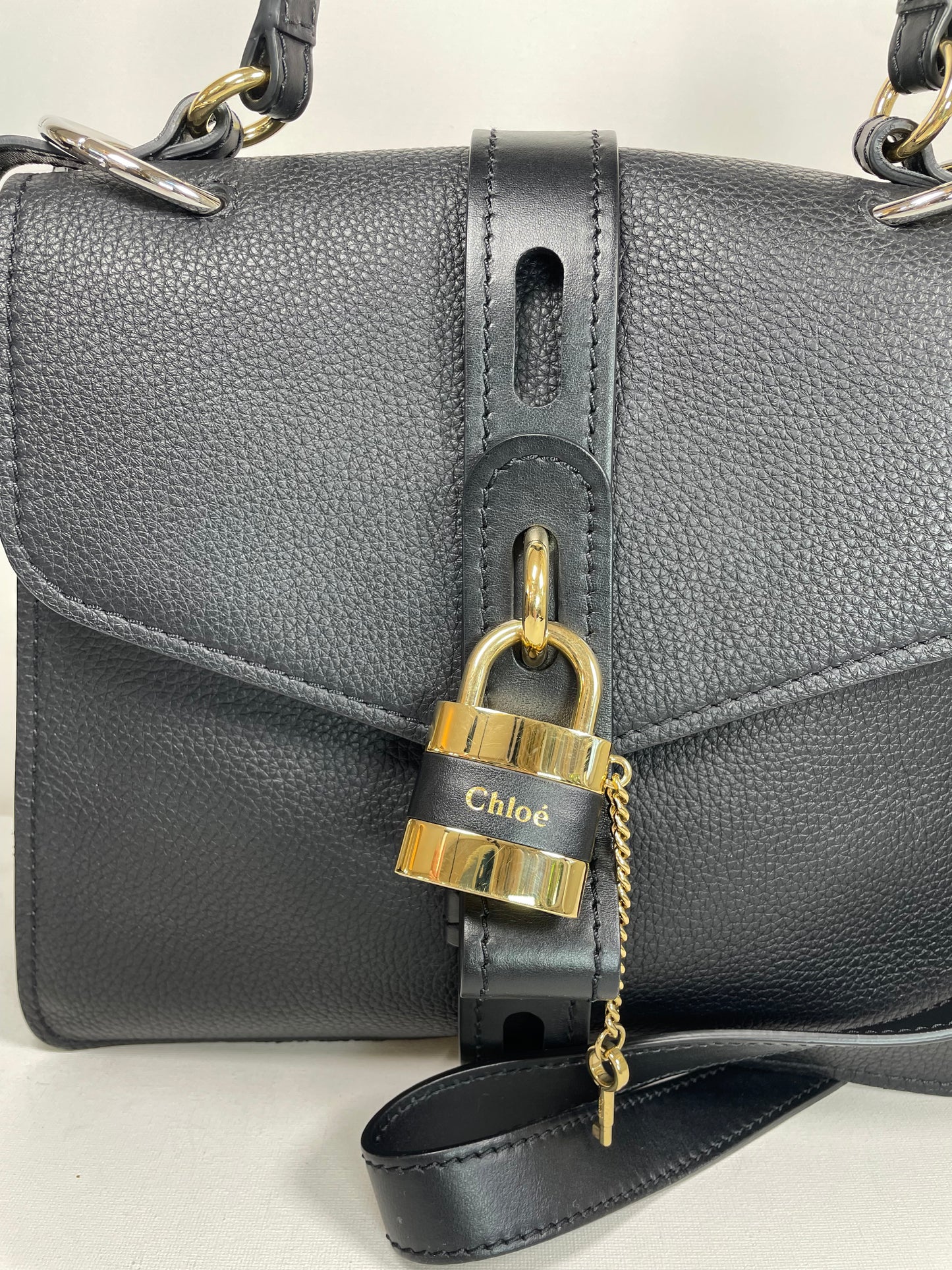 Preloved Chloe Aby Two Way Satchel Bag, Medium