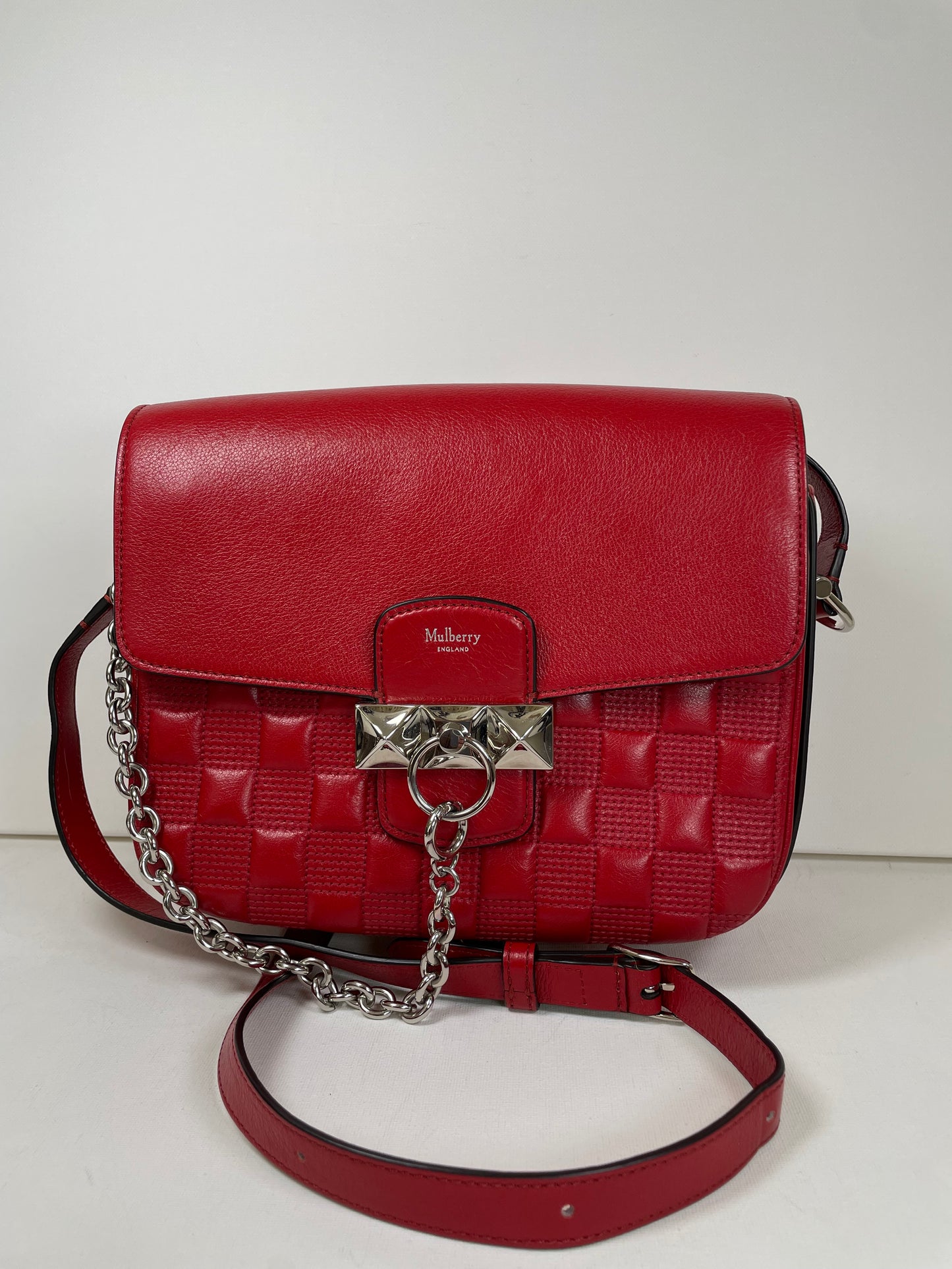 Preloved Mulberry Keeley Satchel Shoulder Bag